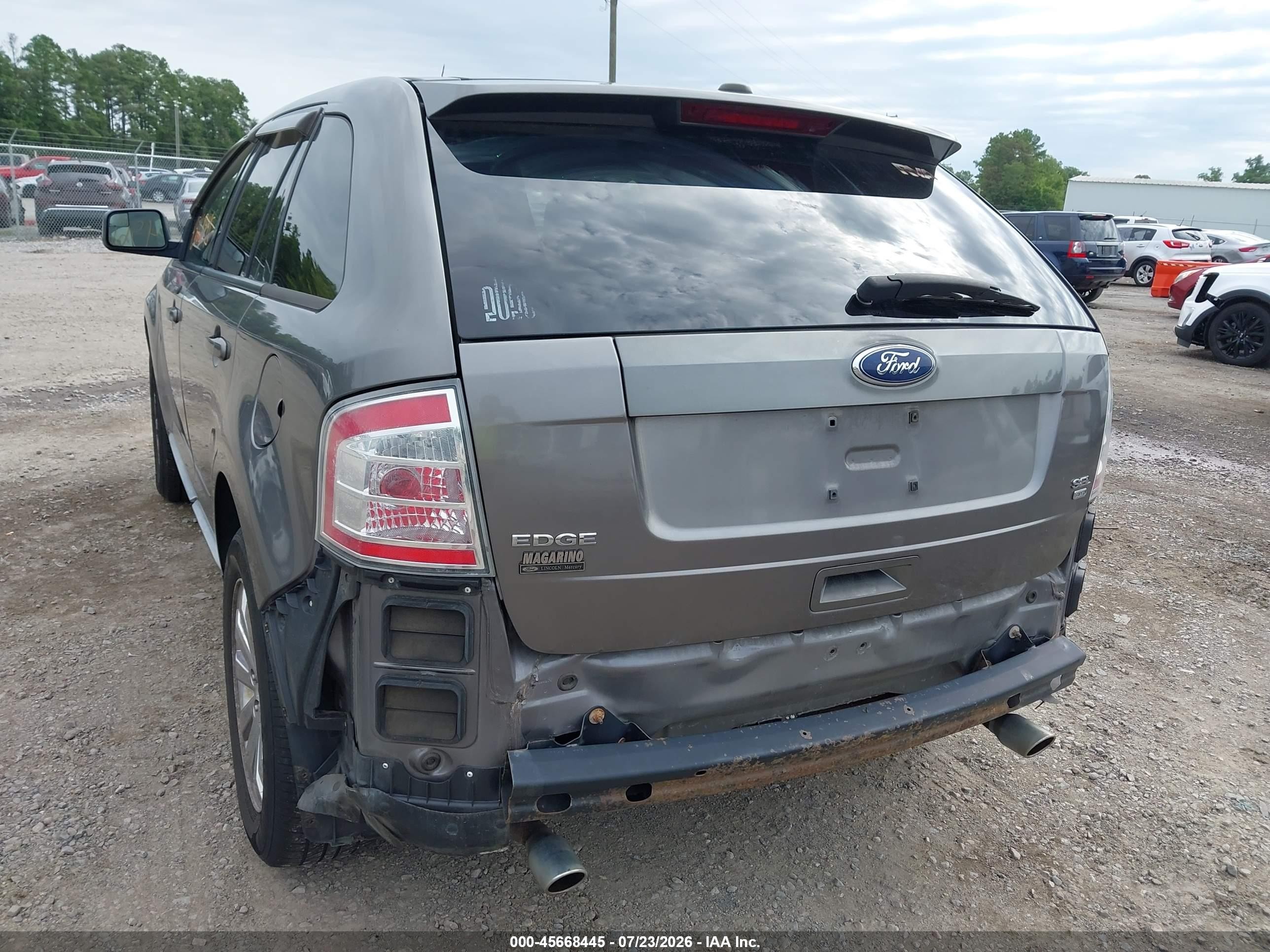 2010 Ford Edge Sel Gray vin: 2FMDK4JC1ABA75961