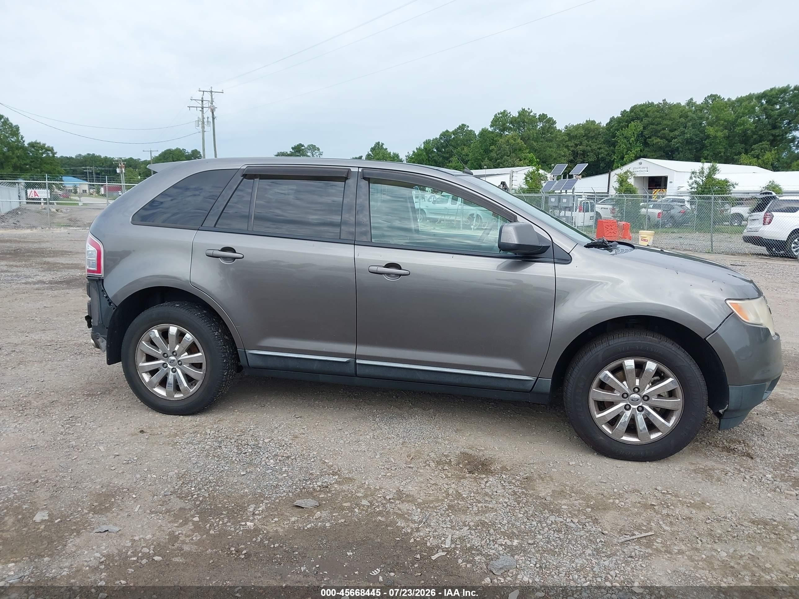 2010 Ford Edge Sel Gray vin: 2FMDK4JC1ABA75961
