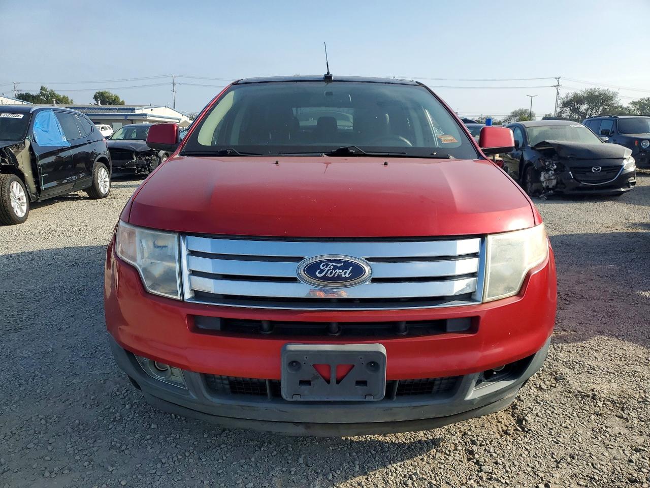 2010 Ford Edge Sel Red vin: 2FMDK4JC1ABB70424