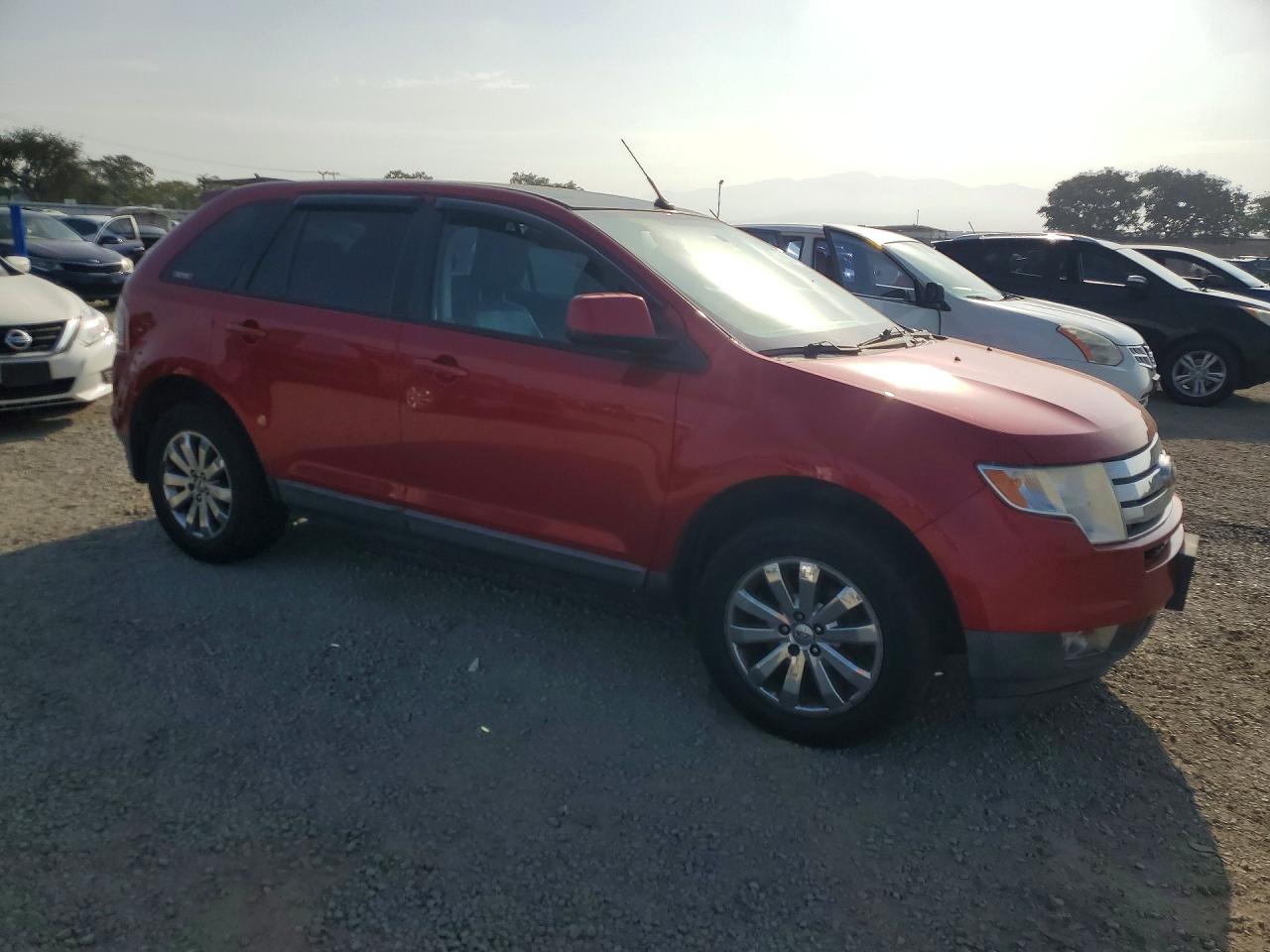 2010 Ford Edge Sel Red vin: 2FMDK4JC1ABB70424