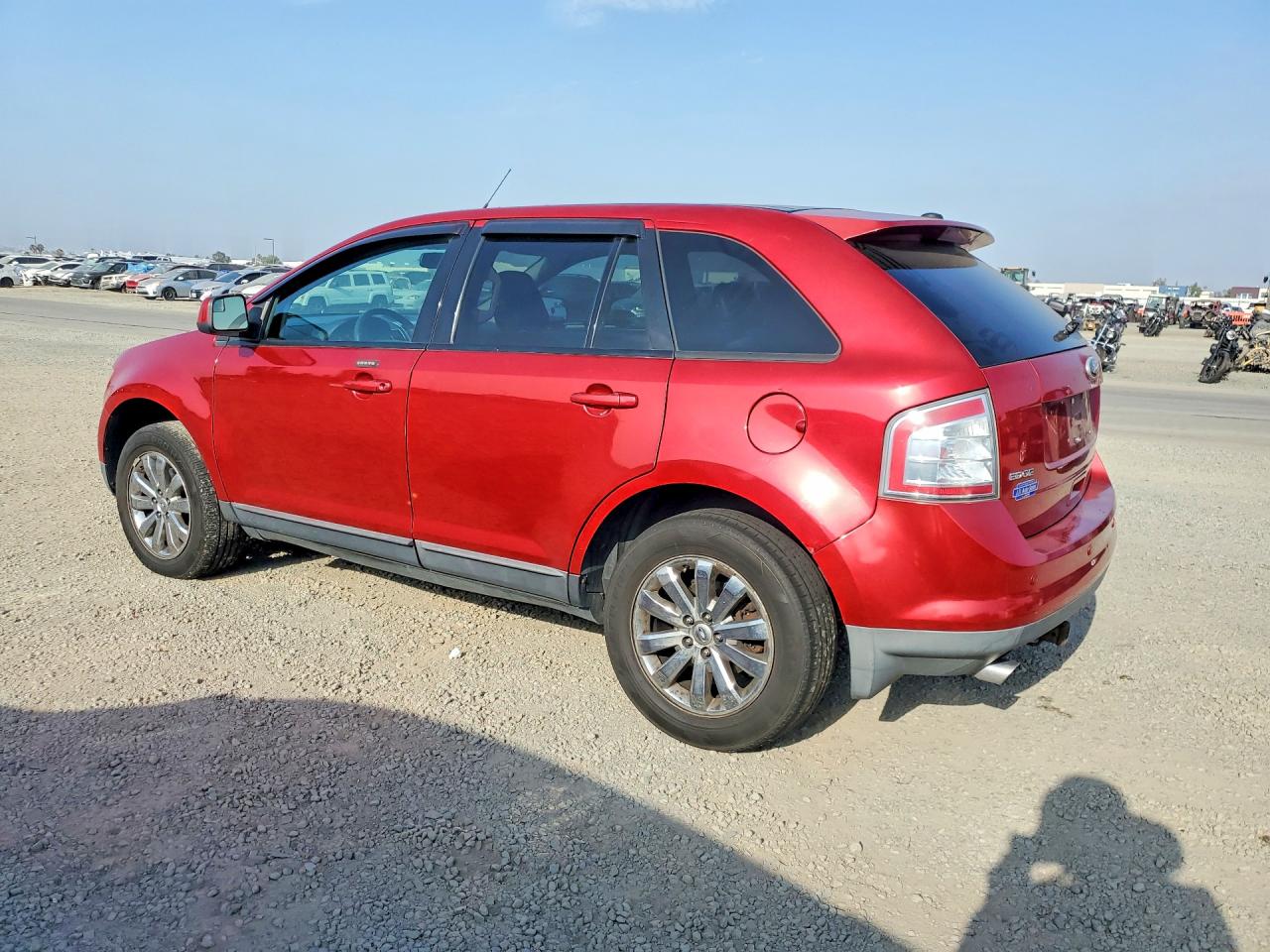 2010 Ford Edge Sel Red vin: 2FMDK4JC1ABB70424