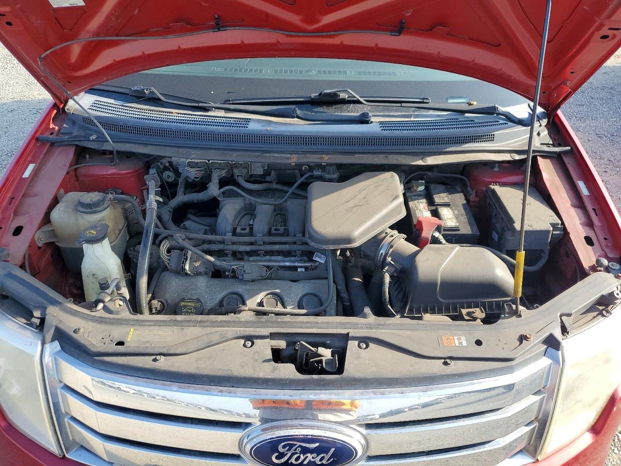 2010 Ford Edge Sel Red vin: 2FMDK4JC1ABB70424