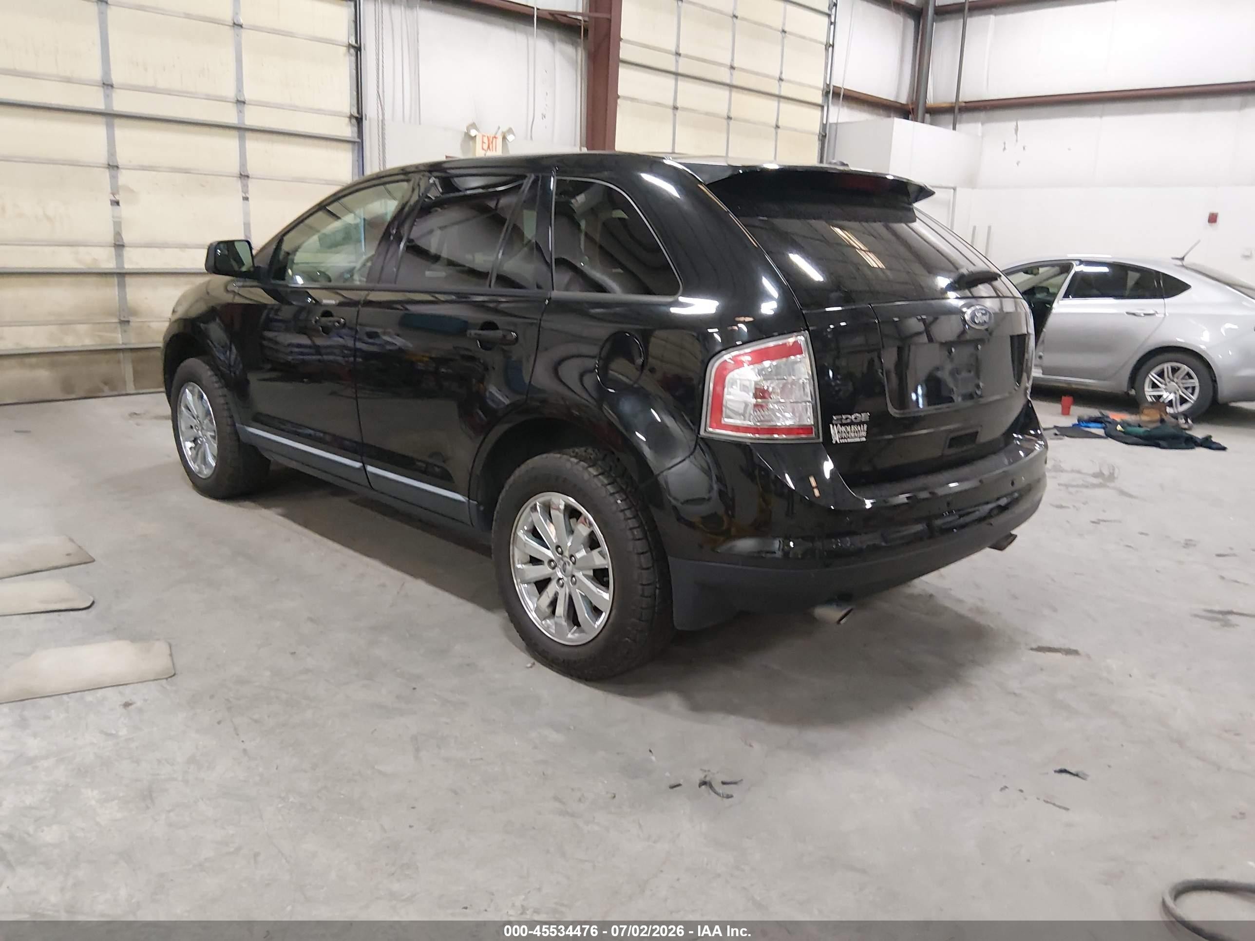 2010 Ford Edge Sel Black vin: 2FMDK4JC1ABB74327