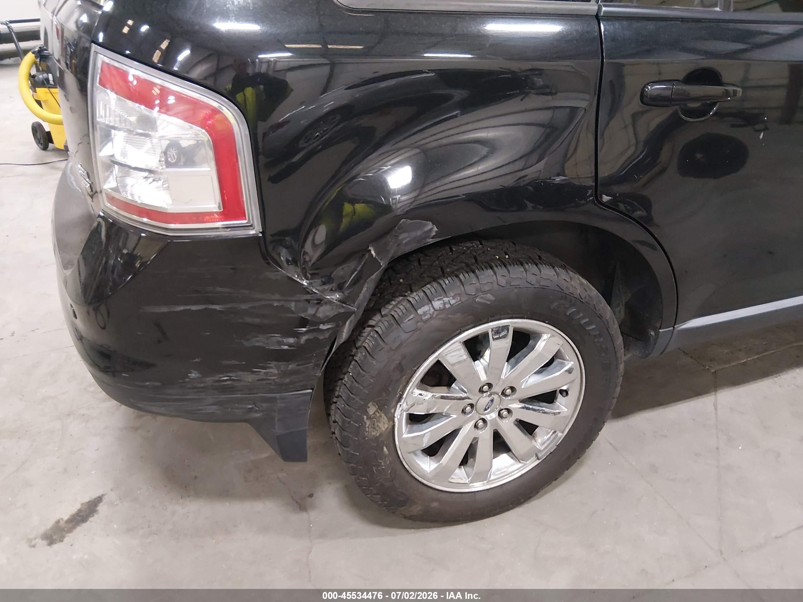 2010 Ford Edge Sel Black vin: 2FMDK4JC1ABB74327