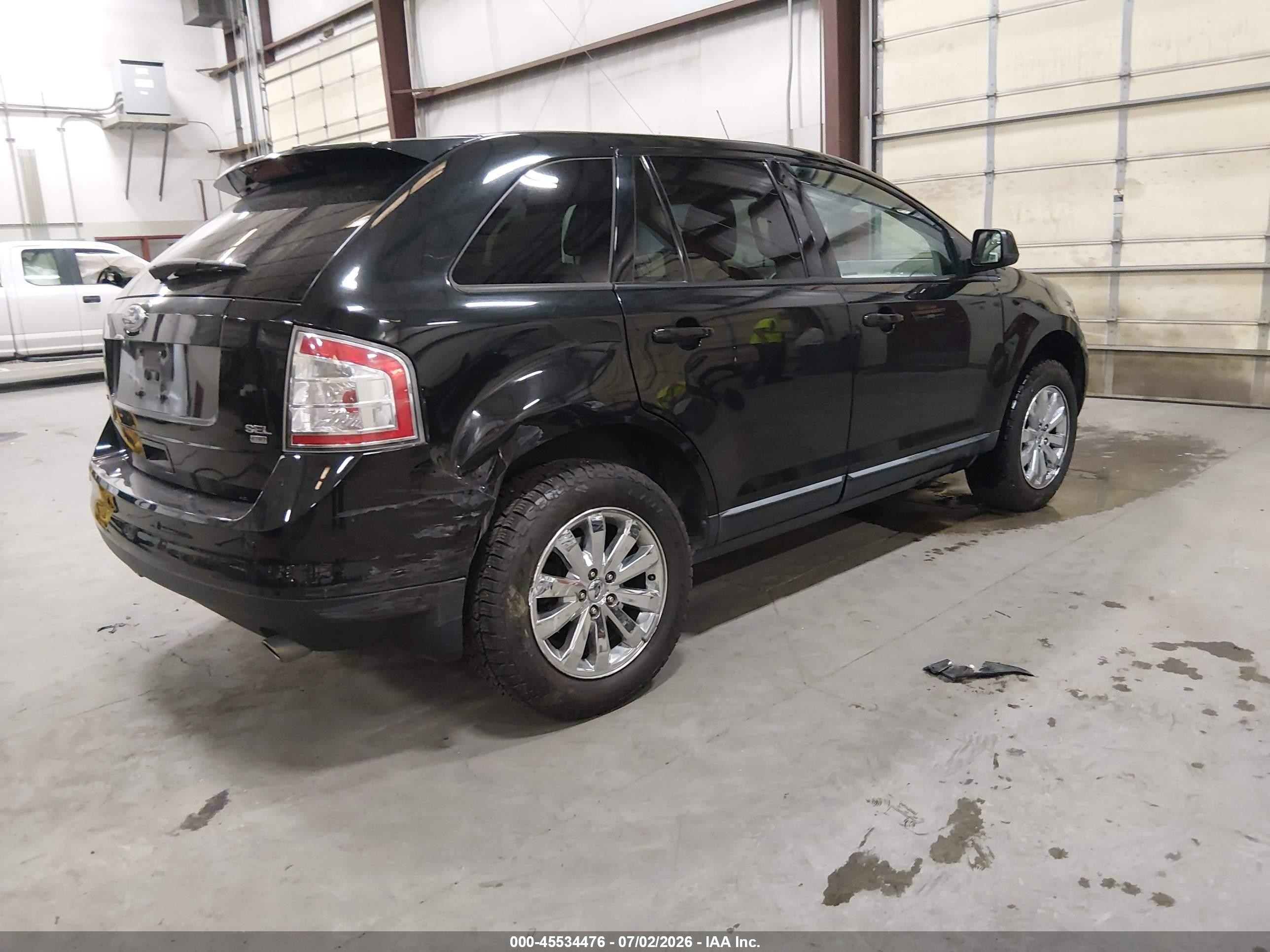 2010 Ford Edge Sel Black vin: 2FMDK4JC1ABB74327