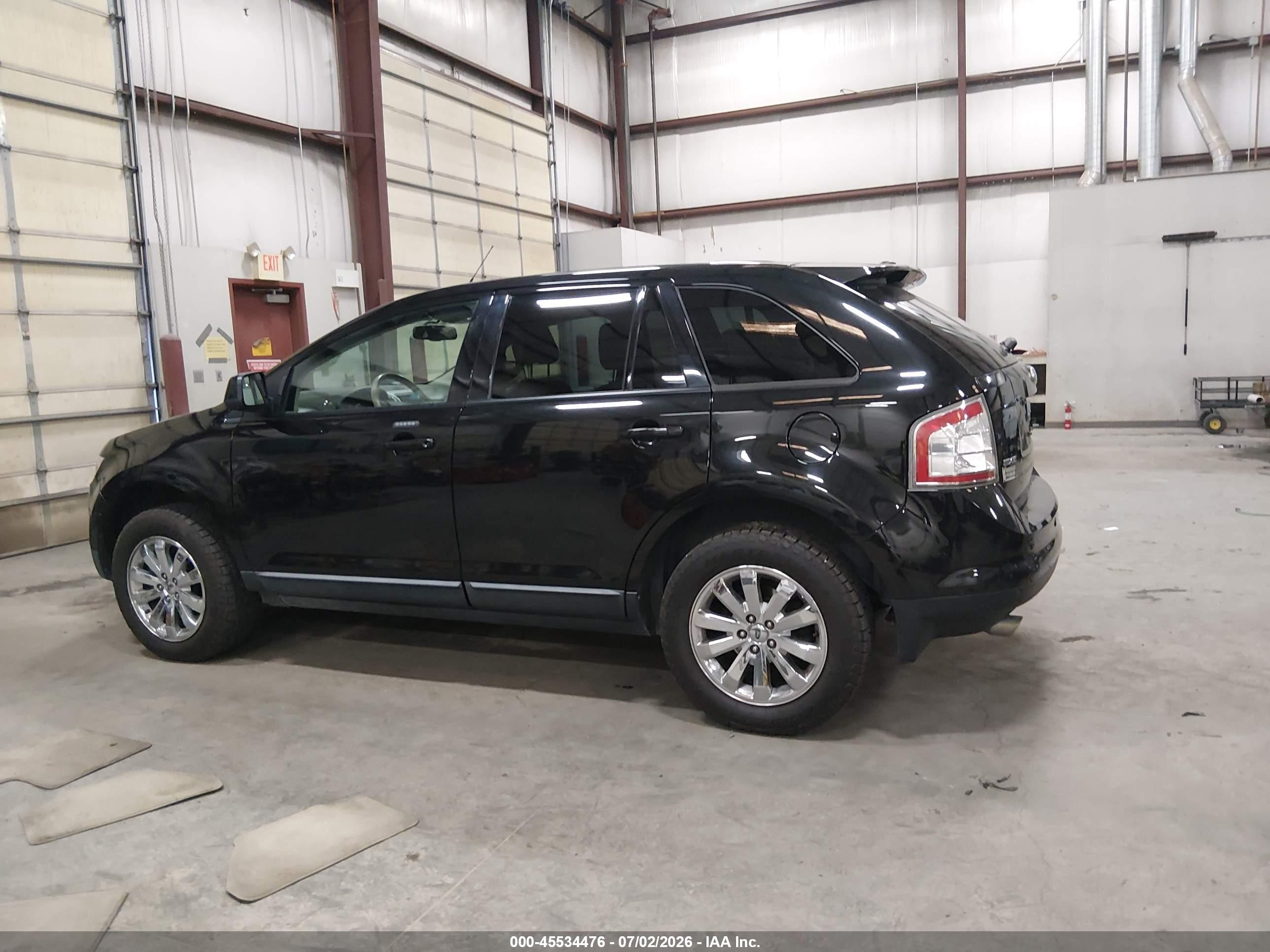 2010 Ford Edge Sel Black vin: 2FMDK4JC1ABB74327