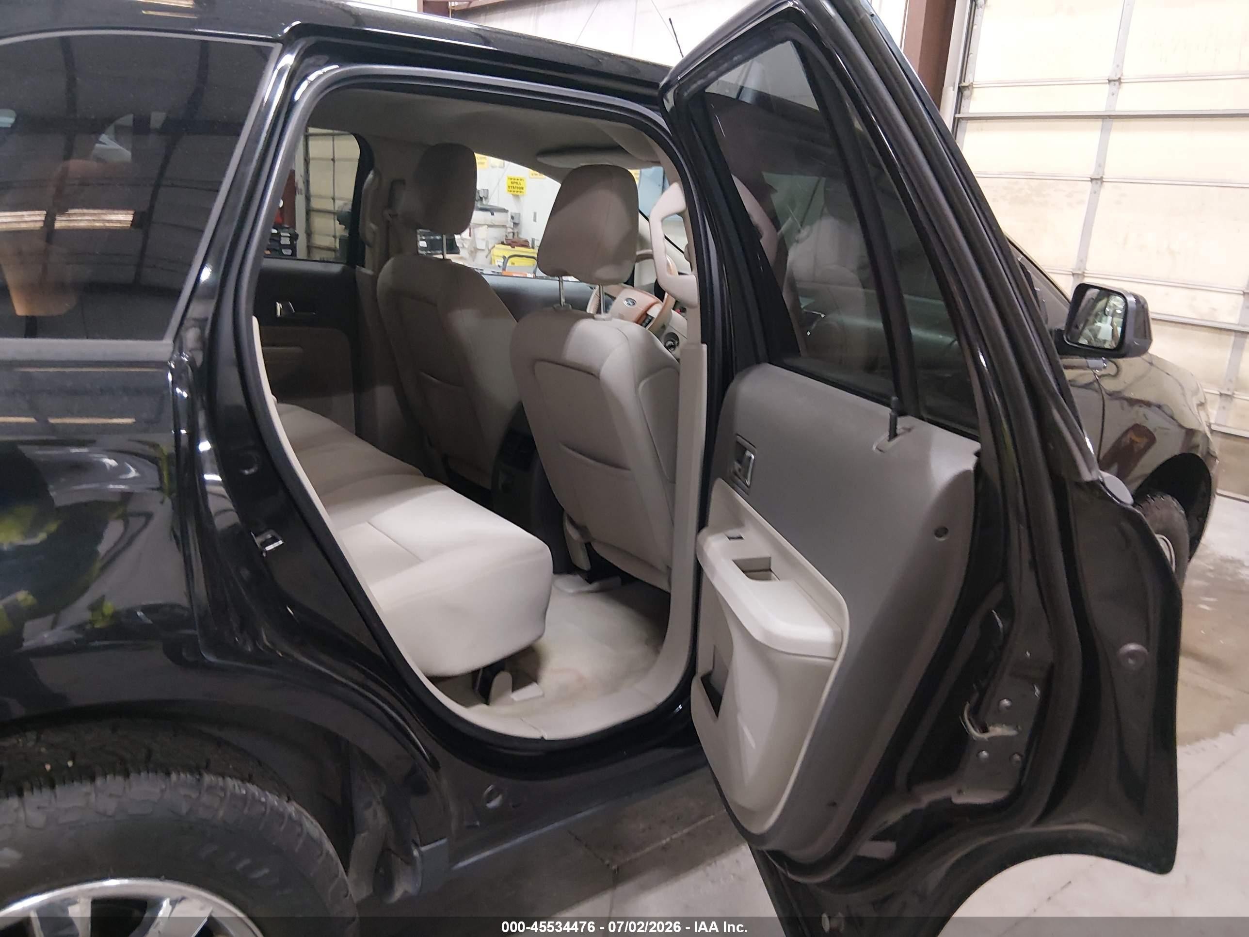 2010 Ford Edge Sel Black vin: 2FMDK4JC1ABB74327