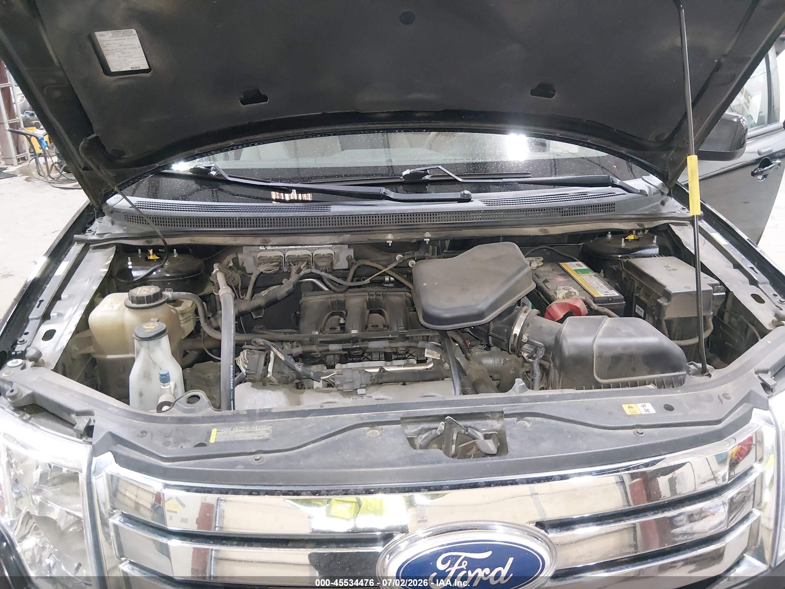 2010 Ford Edge Sel Black vin: 2FMDK4JC1ABB74327