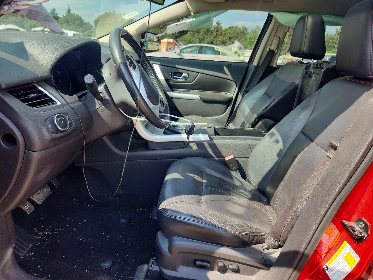 2011 Ford Edge Sel Red vin: 2FMDK4JC1BBA15745