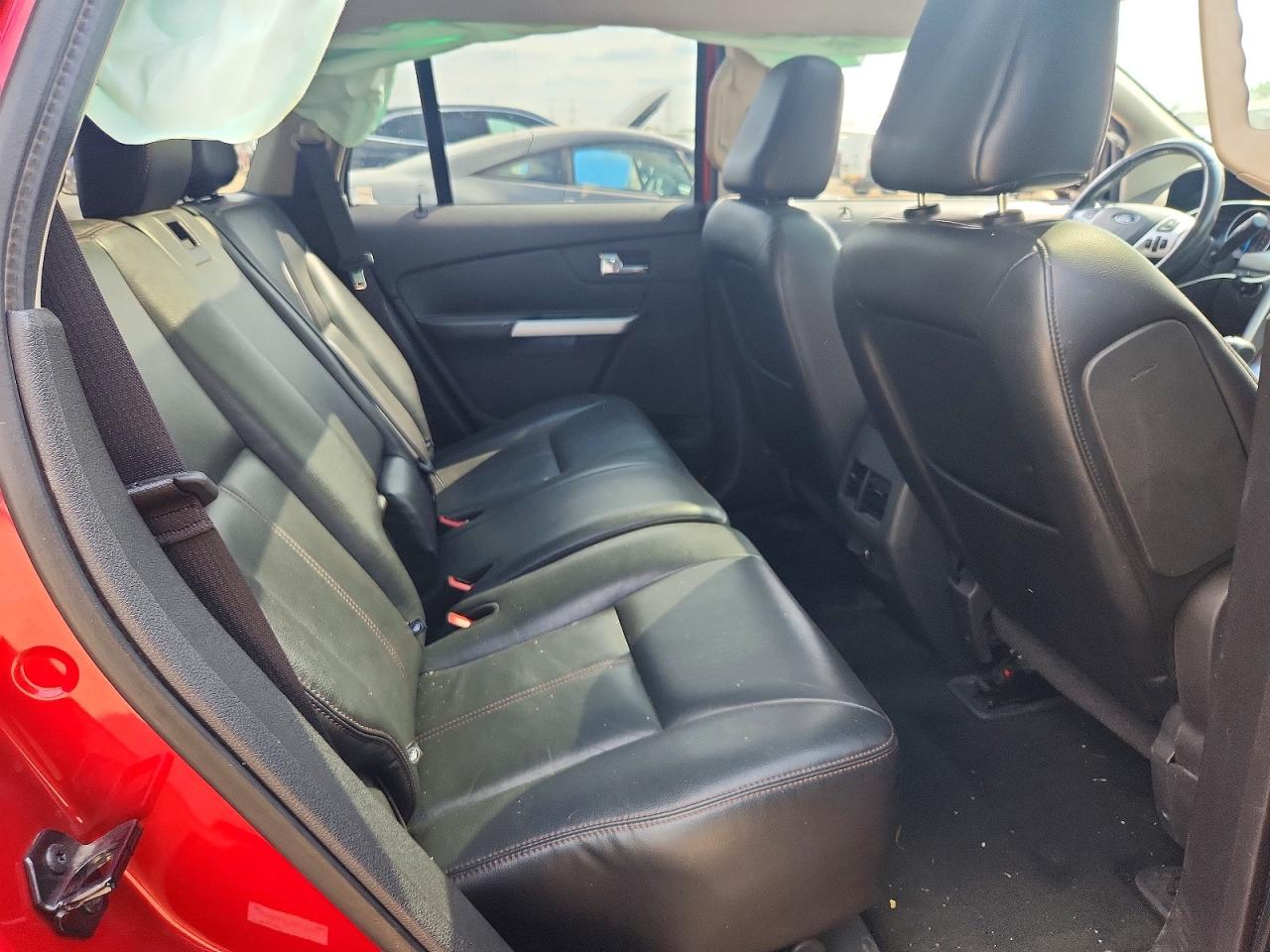 2011 Ford Edge Sel Red vin: 2FMDK4JC1BBA15745