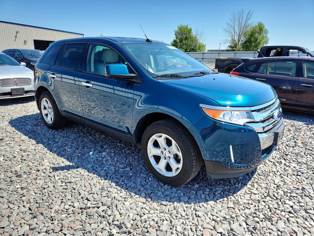 2011 Ford Edge Sel Teal vin: 2FMDK4JC1BBA45831