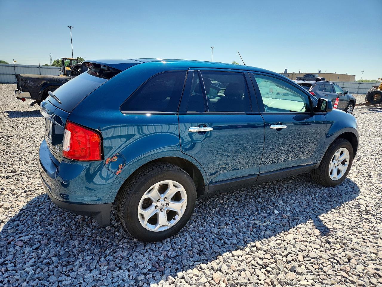 2011 Ford Edge Sel Teal vin: 2FMDK4JC1BBA45831