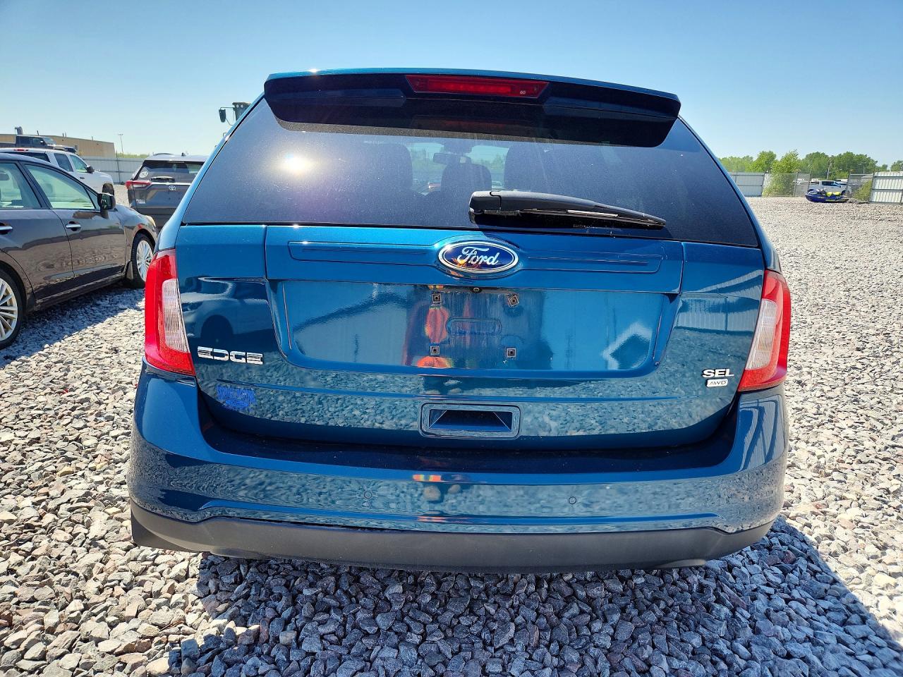 2011 Ford Edge Sel Teal vin: 2FMDK4JC1BBA45831
