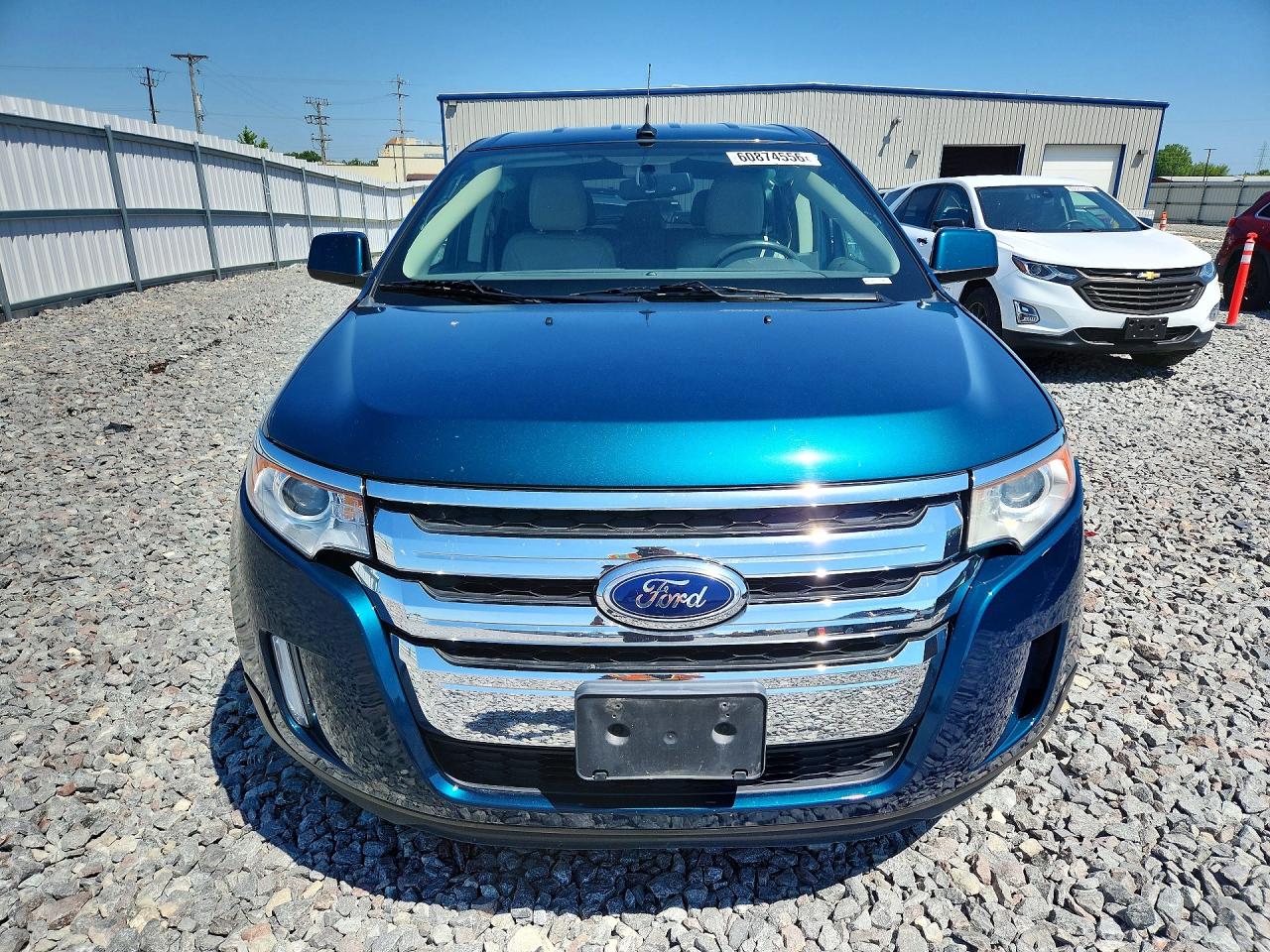 2011 Ford Edge Sel Teal vin: 2FMDK4JC1BBA45831