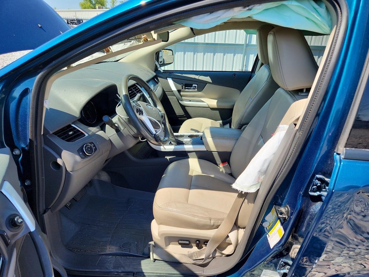 2011 Ford Edge Sel Teal vin: 2FMDK4JC1BBA45831
