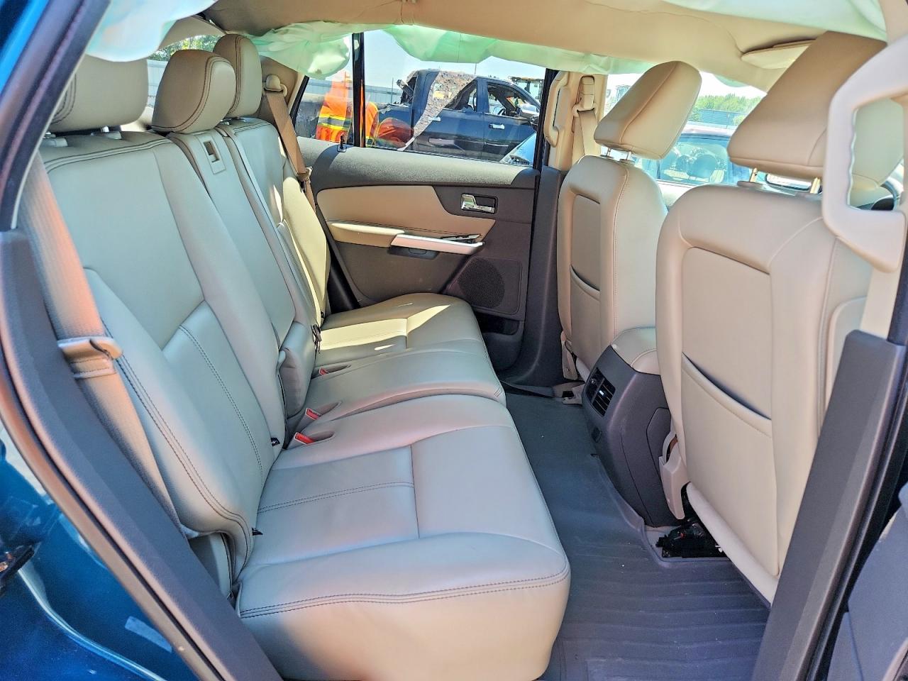 2011 Ford Edge Sel Teal vin: 2FMDK4JC1BBA45831