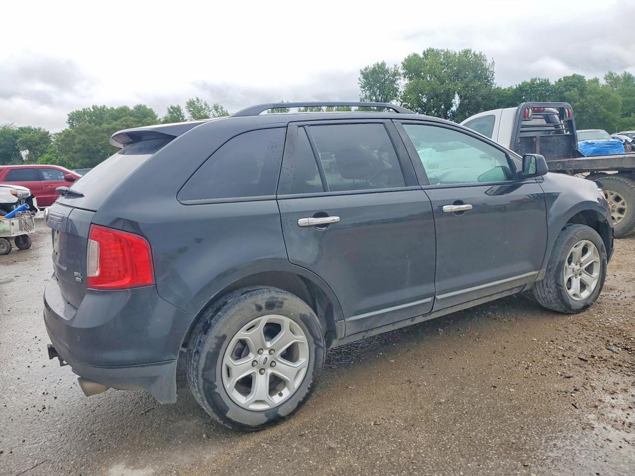 2011 Ford Edge Sel Black vin: 2FMDK4JC1BBA47627