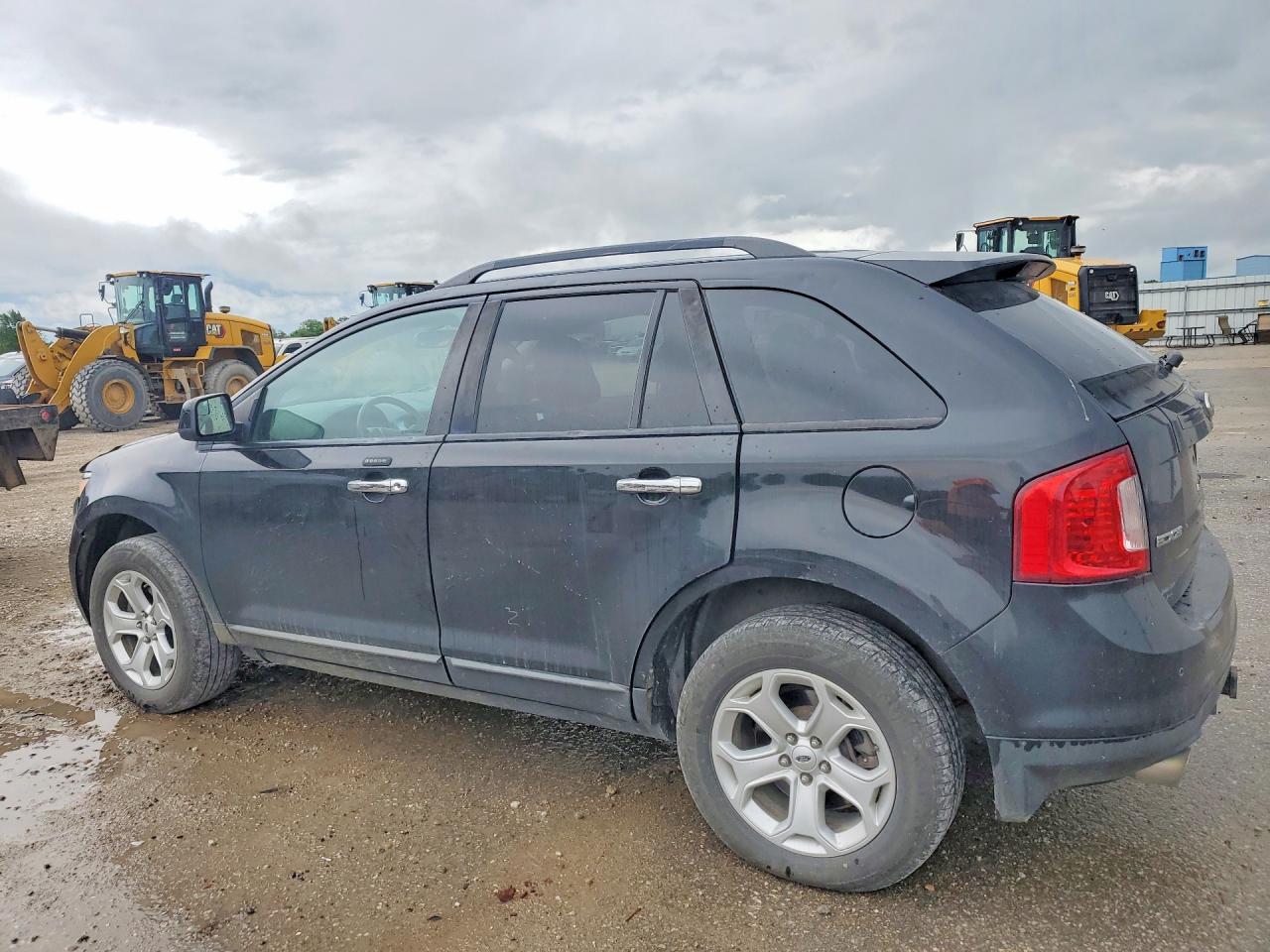 2011 Ford Edge Sel Black vin: 2FMDK4JC1BBA47627