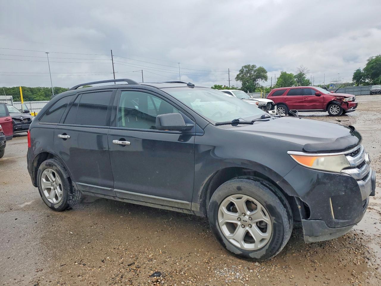 2011 Ford Edge Sel Black vin: 2FMDK4JC1BBA47627