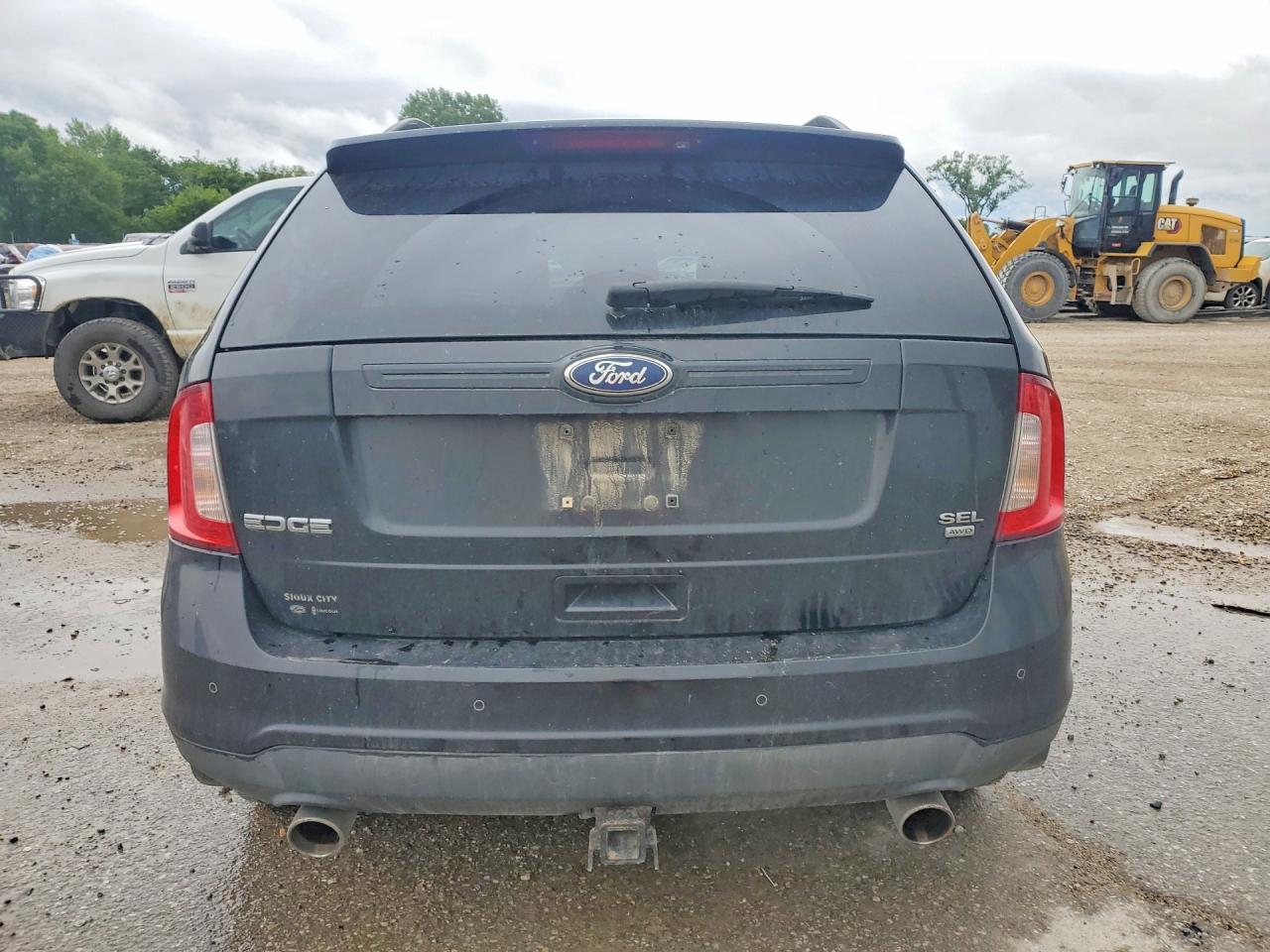 2011 Ford Edge Sel Black vin: 2FMDK4JC1BBA47627