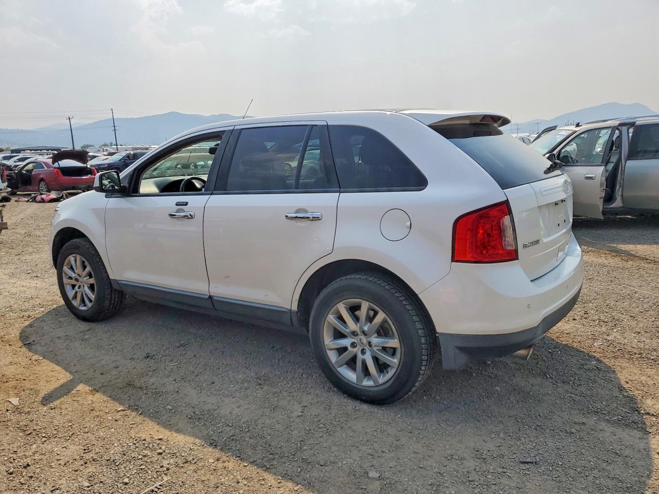 2011 Ford Edge Sel White vin: 2FMDK4JC1BBA48597