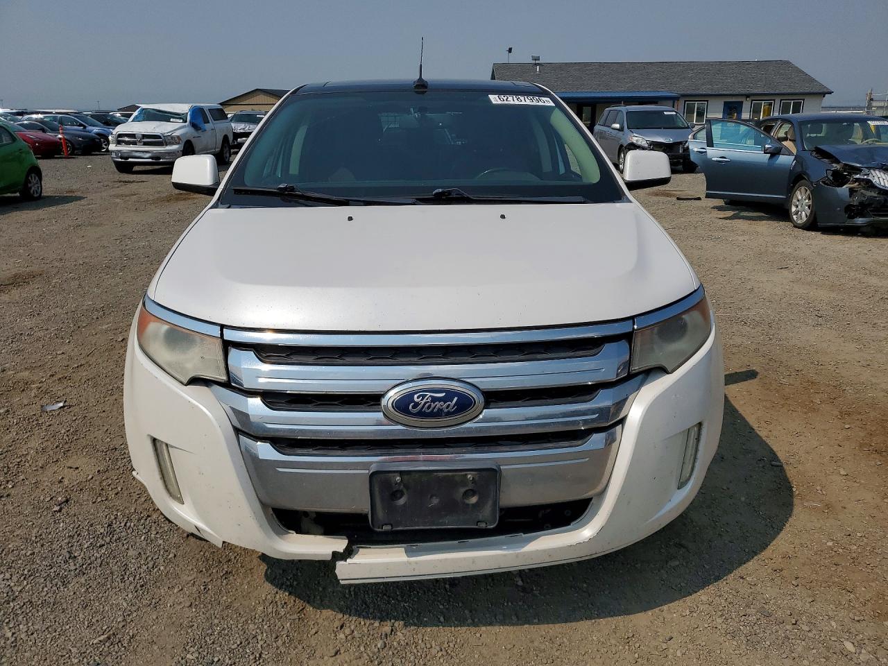 2011 Ford Edge Sel White vin: 2FMDK4JC1BBA48597