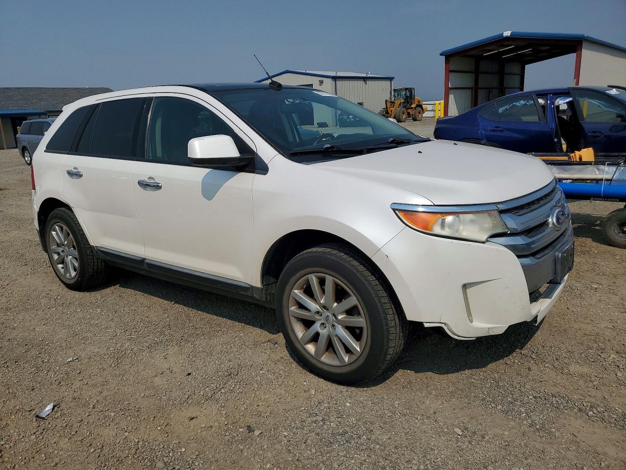 2011 Ford Edge Sel White vin: 2FMDK4JC1BBA48597