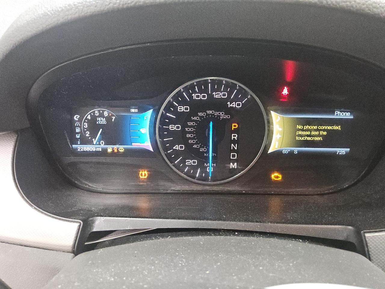 2011 Ford Edge Sel Tan vin: 2FMDK4JC1BBA95113 Damage: Warning Light - Engine, On, Unacceptable
