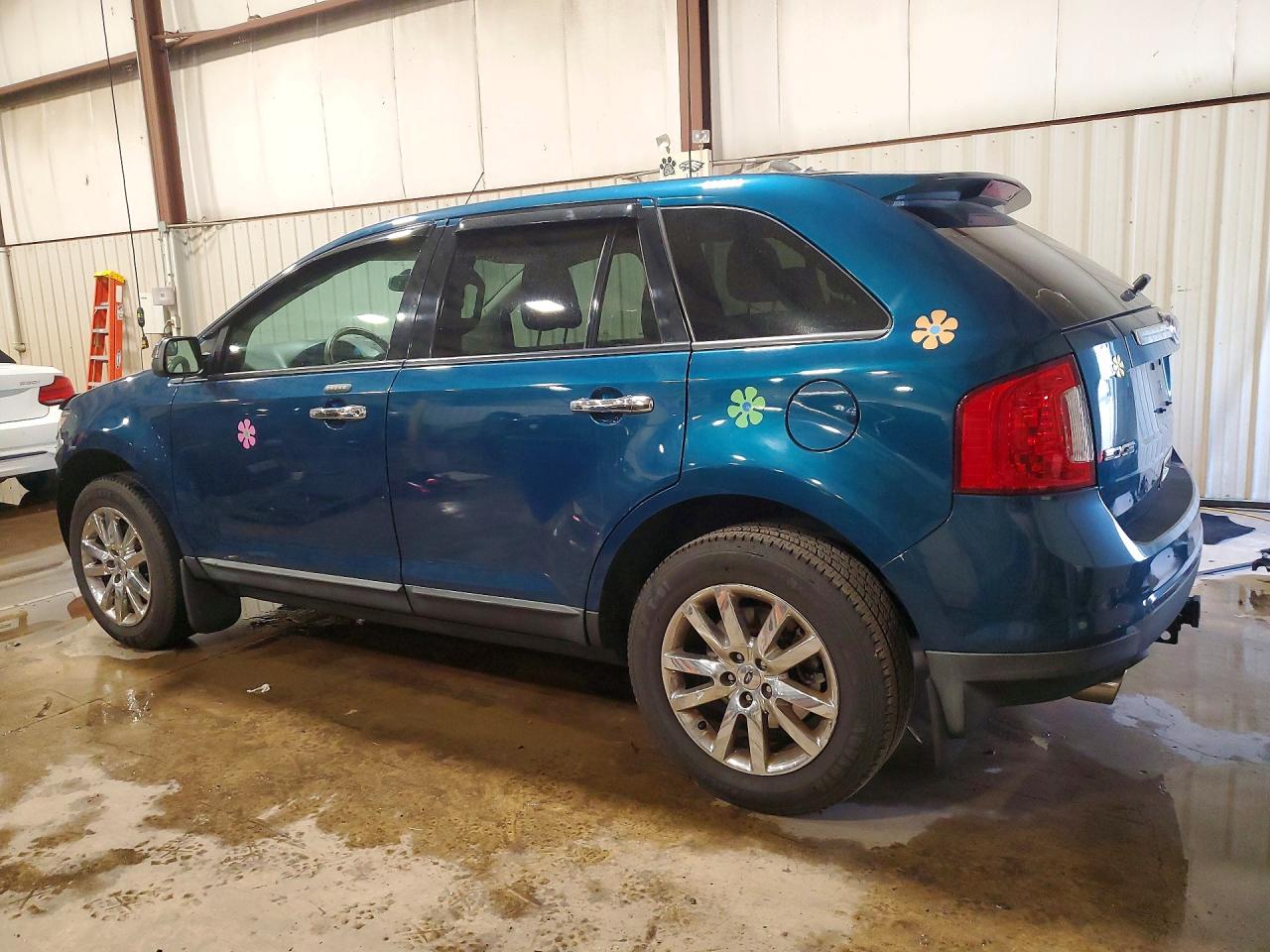 2011 Ford Edge Sel Teal vin: 2FMDK4JC1BBB49705