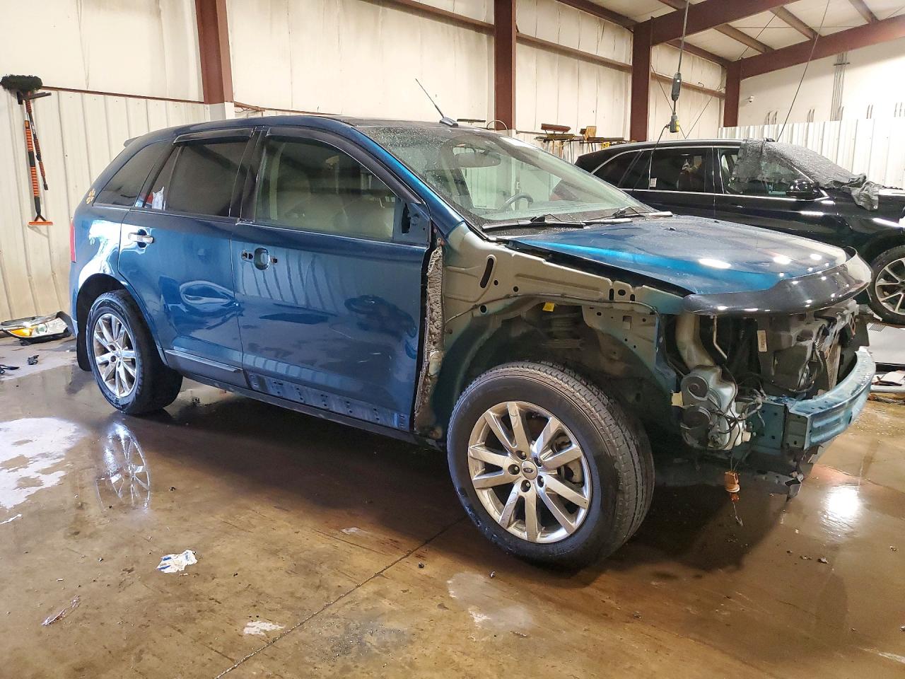 2011 Ford Edge Sel Teal vin: 2FMDK4JC1BBB49705