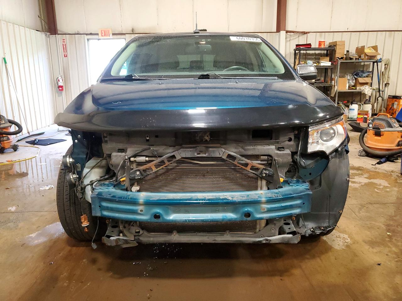 2011 Ford Edge Sel Teal vin: 2FMDK4JC1BBB49705