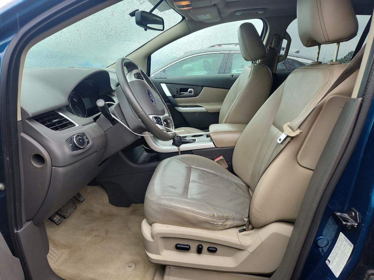 2011 Ford Edge Sel Teal vin: 2FMDK4JC1BBB49705