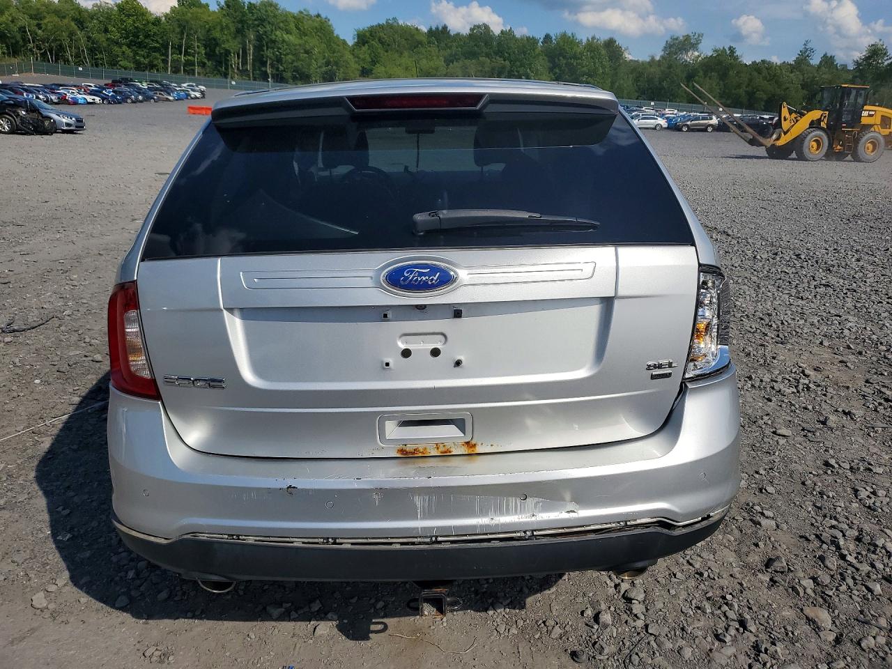 2011 Ford Edge Sel Silver vin: 2FMDK4JC1BBB57951