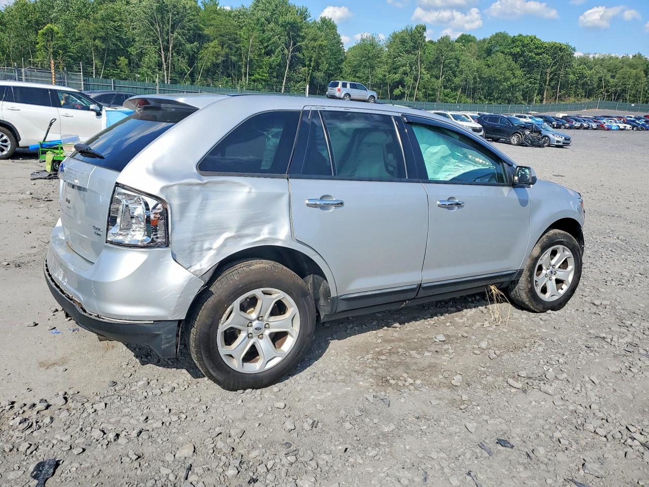 2011 Ford Edge Sel Silver vin: 2FMDK4JC1BBB57951