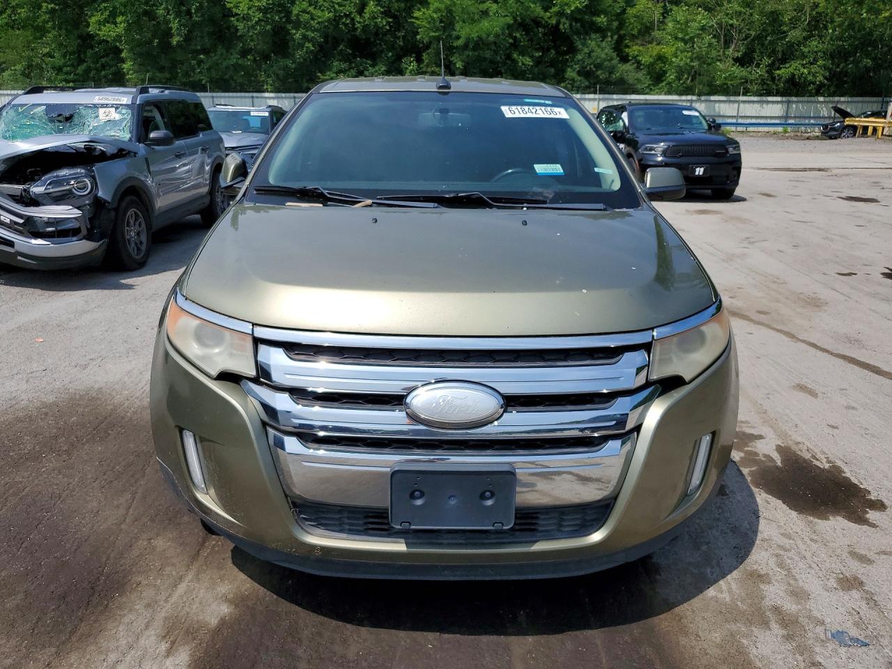 2012 Ford Edge Sel Green vin: 2FMDK4JC1CBA11955