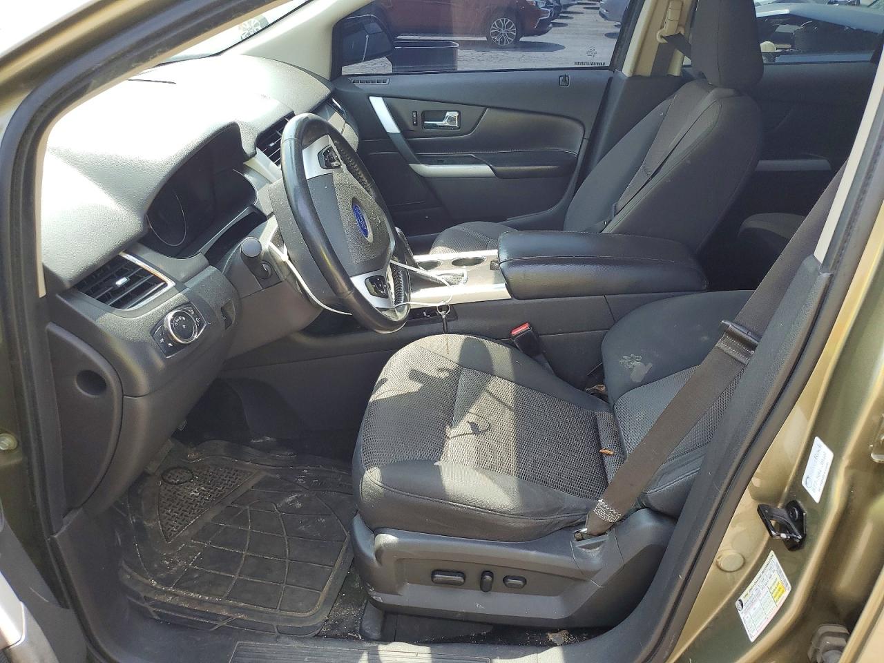 2012 Ford Edge Sel Green vin: 2FMDK4JC1CBA11955