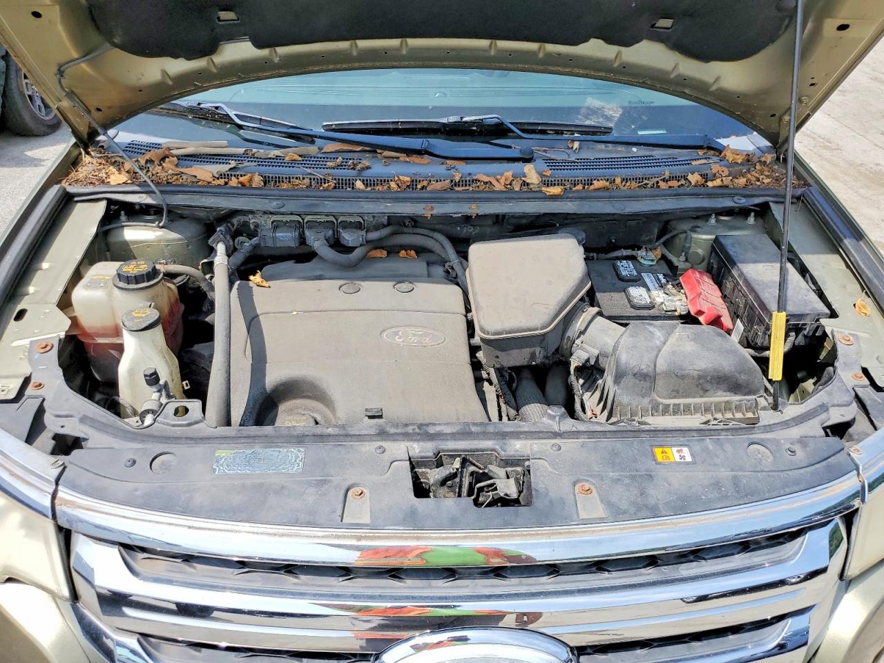 2012 Ford Edge Sel Green vin: 2FMDK4JC1CBA11955