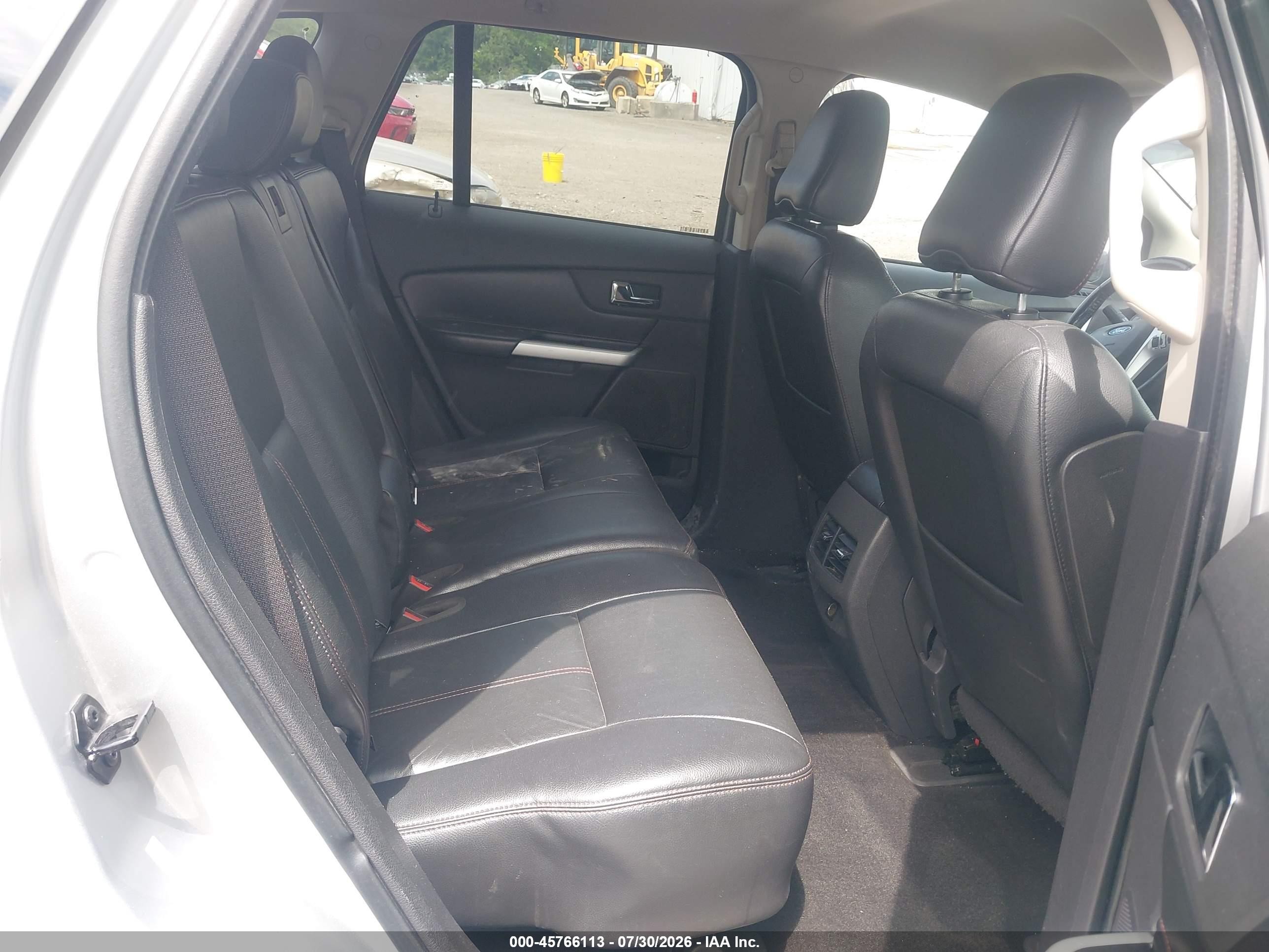 2012 Ford Edge Sel Silver vin: 2FMDK4JC1CBA44745