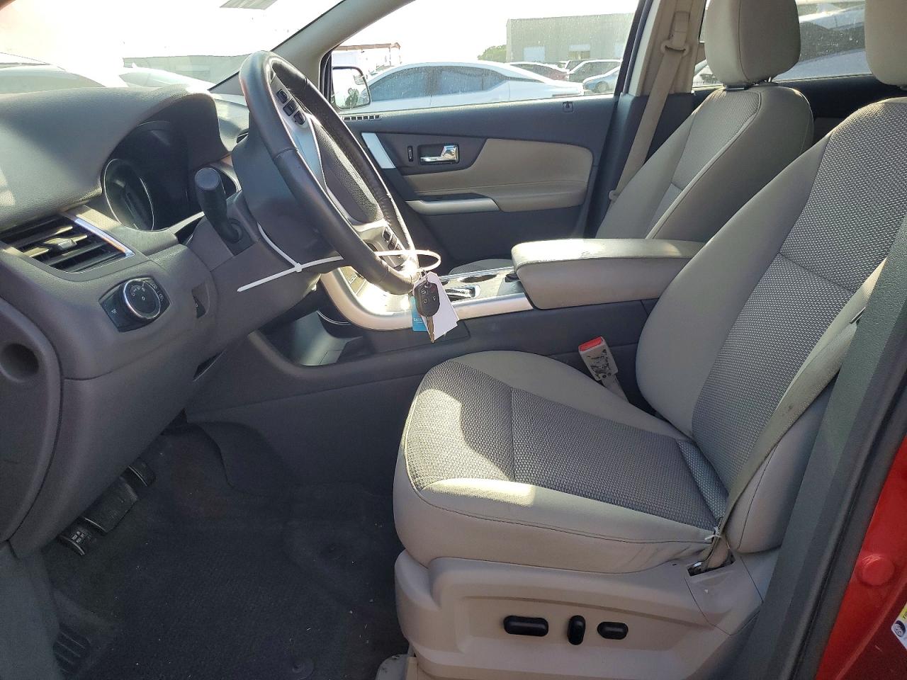 2012 Ford Edge Sel Red vin: 2FMDK4JC1CBA70536