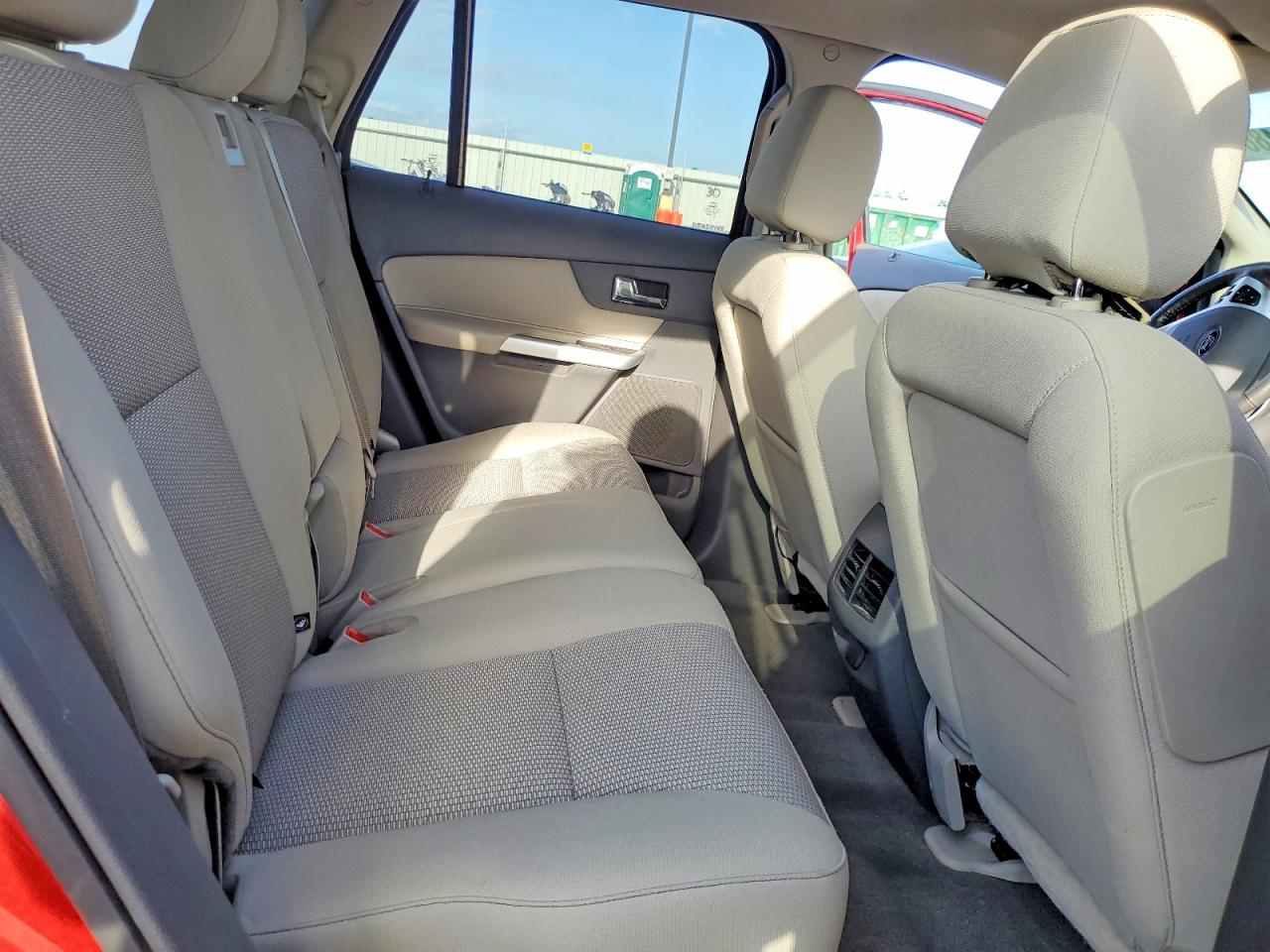 2012 Ford Edge Sel Red vin: 2FMDK4JC1CBA70536