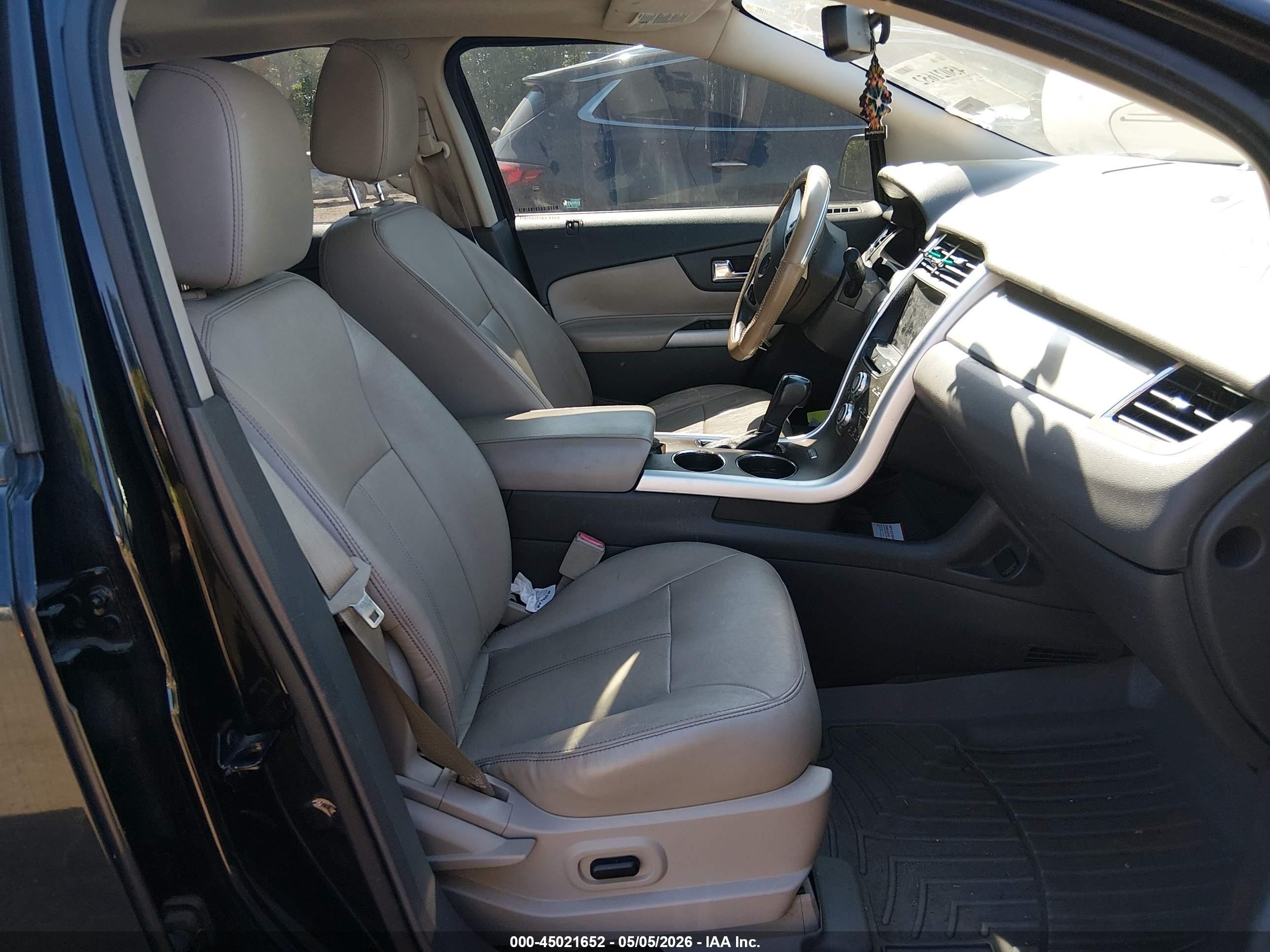 2012 Ford Edge Sel Black vin: 2FMDK4JC1CBA78345