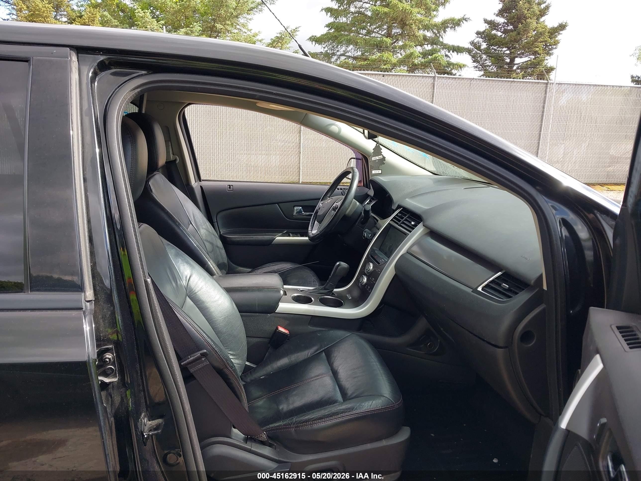 2012 Ford Edge Sel Black vin: 2FMDK4JC1CBA79639