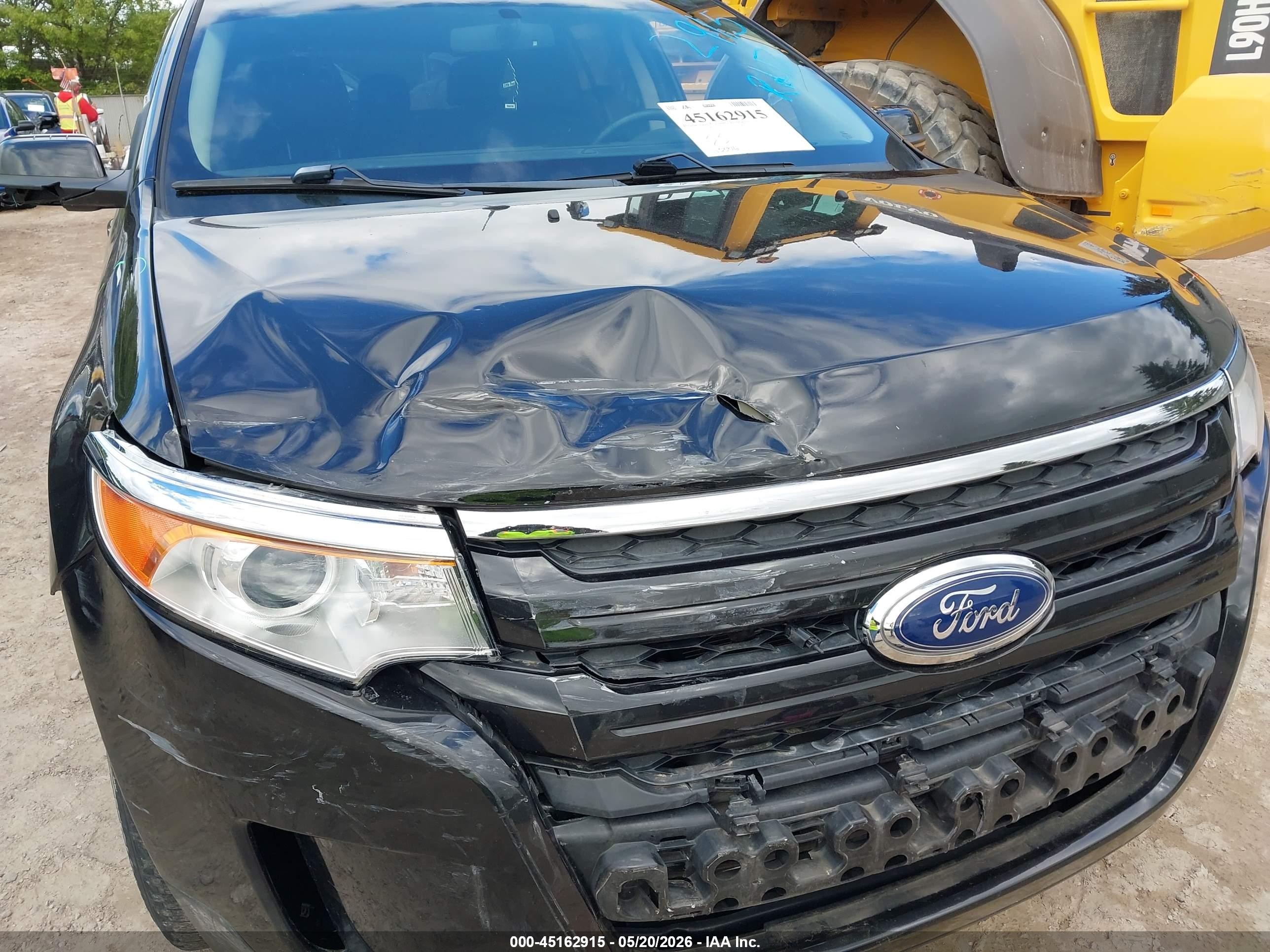 2012 Ford Edge Sel Black vin: 2FMDK4JC1CBA79639