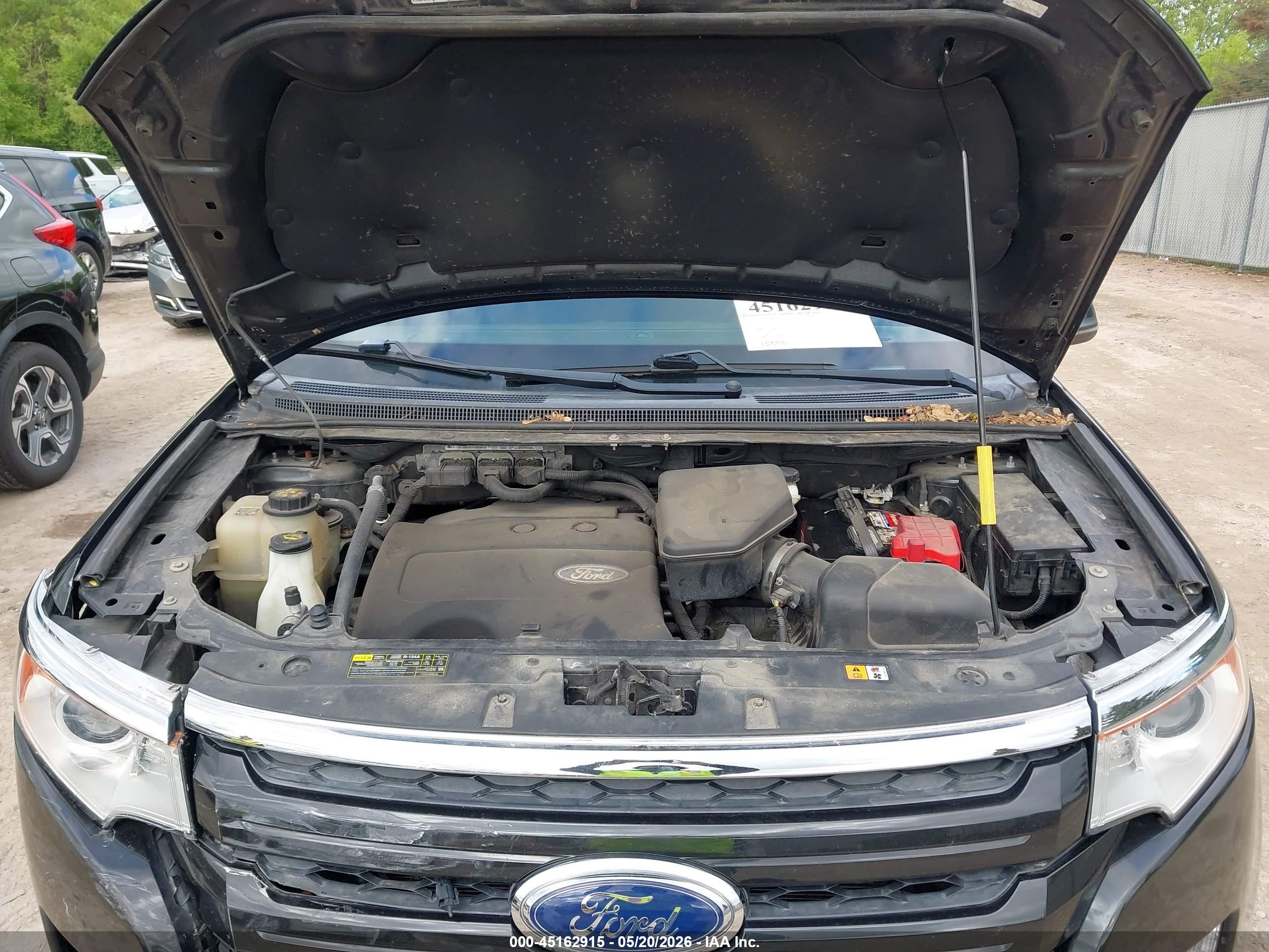 2012 Ford Edge Sel Black vin: 2FMDK4JC1CBA79639