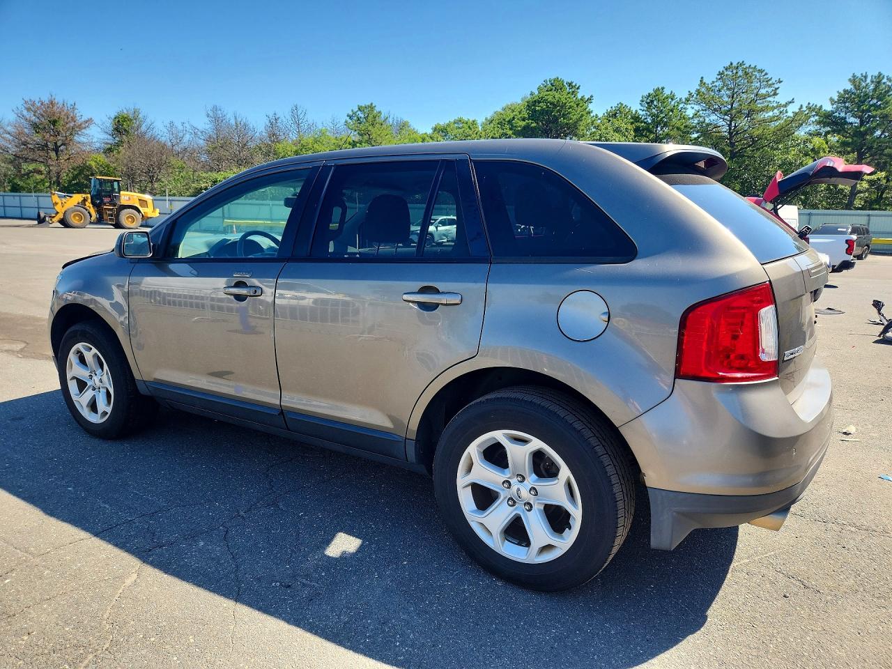 2012 Ford Edge Sel Gray vin: 2FMDK4JC1CBA83058