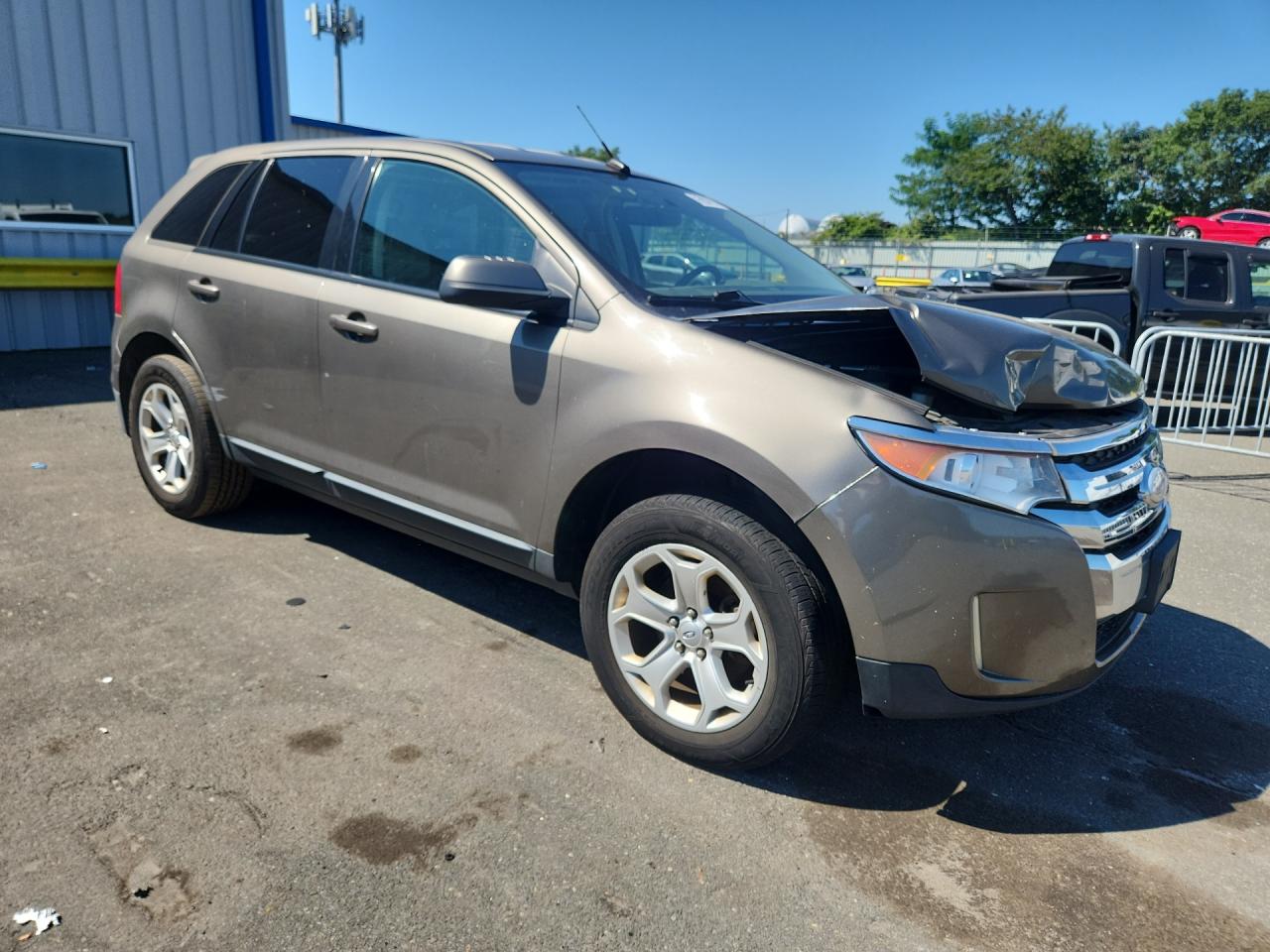 2012 Ford Edge Sel Gray vin: 2FMDK4JC1CBA83058 Damage: Overall Vehicle, Chipped, 10 Or More