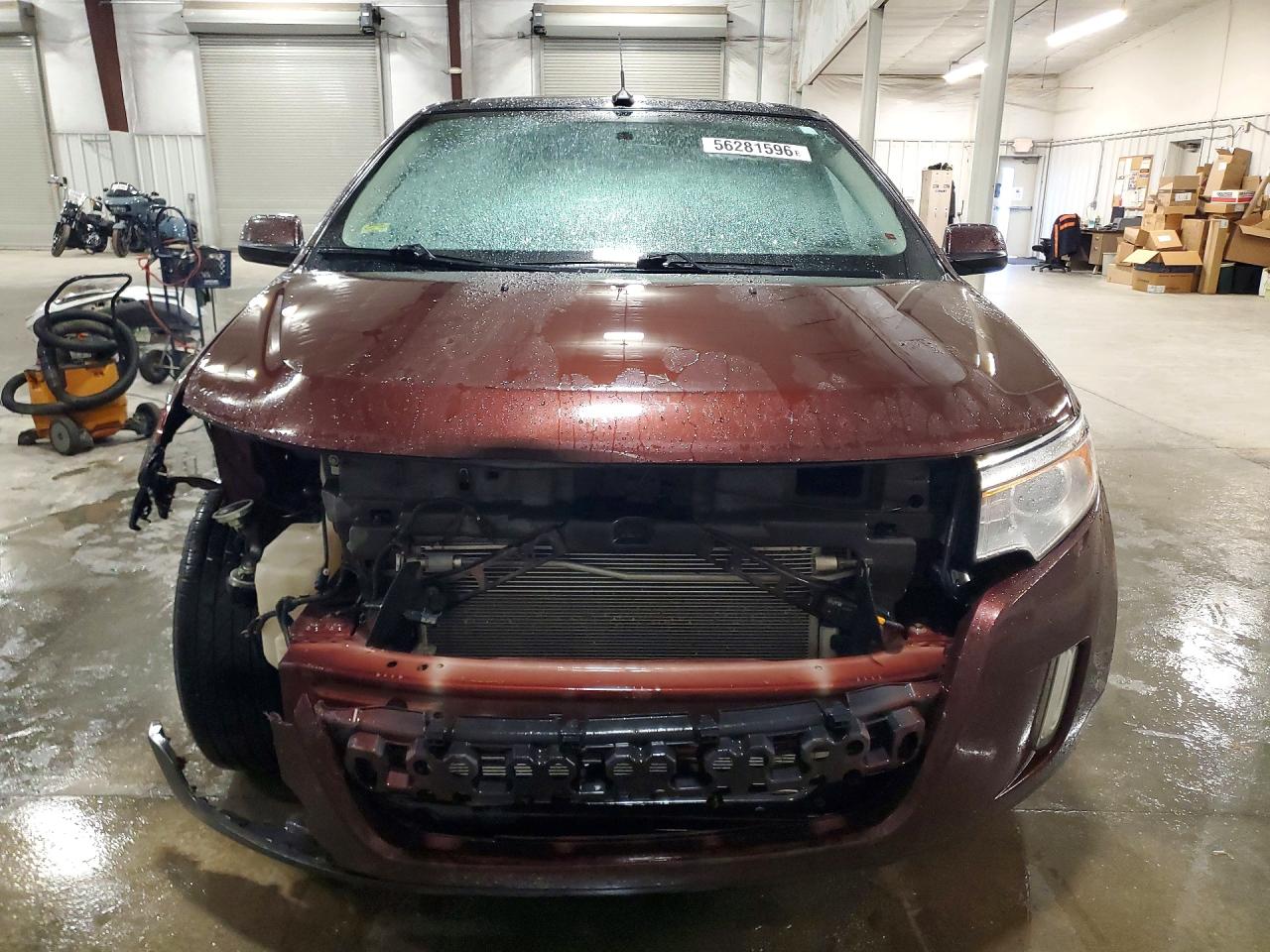 2012 Ford Edge Sel Бордовый vin: 2FMDK4JC1CBA92312
