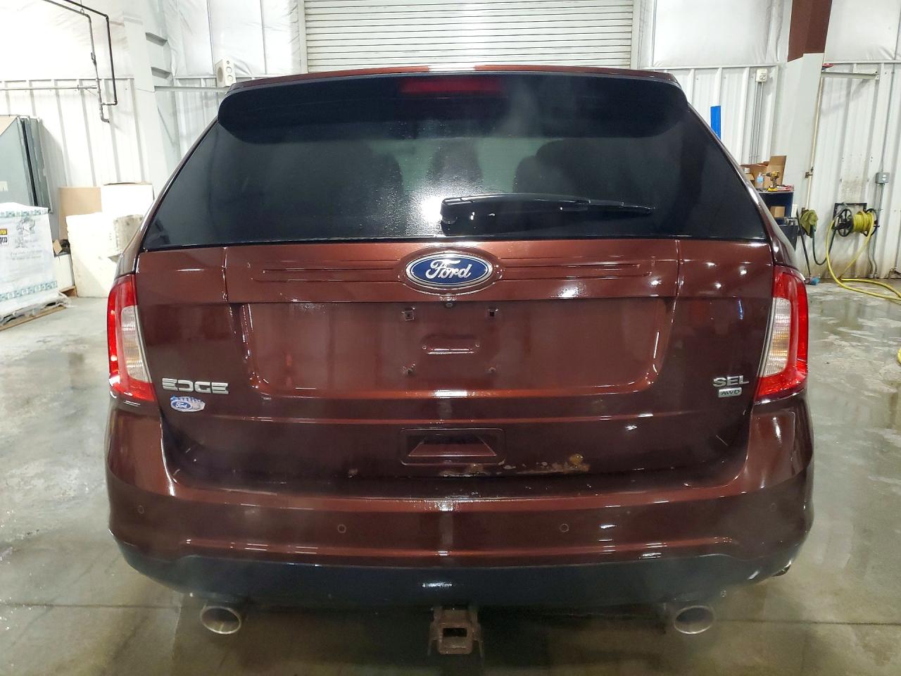 2012 Ford Edge Sel Бордовый vin: 2FMDK4JC1CBA92312