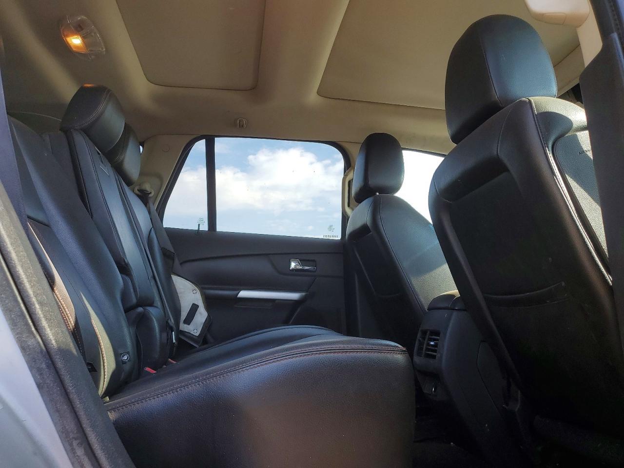 2013 Ford Edge Sel Silver vin: 2FMDK4JC1DBA05090
