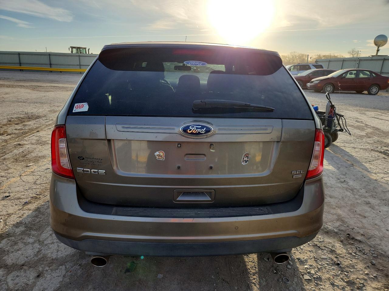 2013 Ford Edge Sel Tan vin: 2FMDK4JC1DBA08491